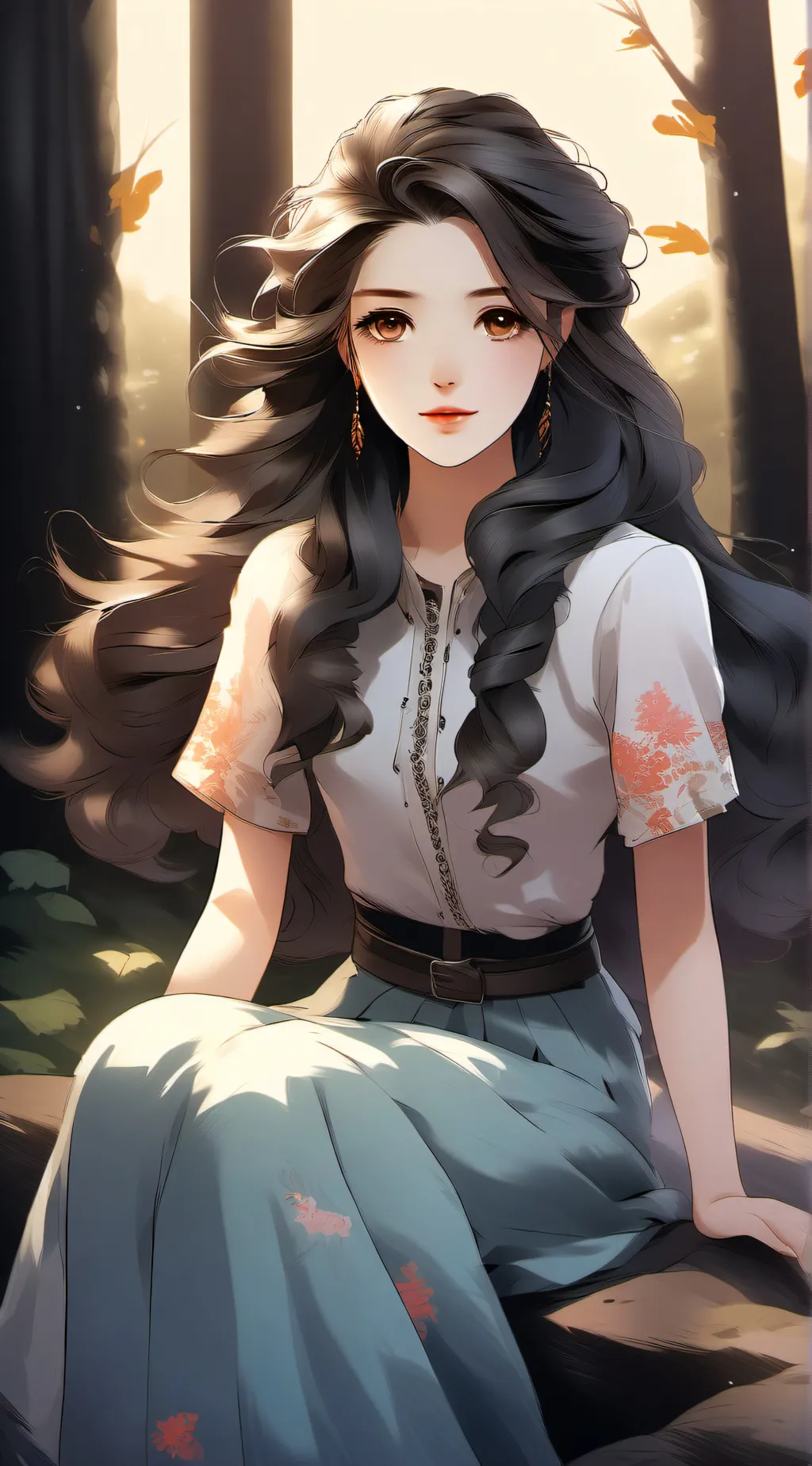 ai character: Eva background