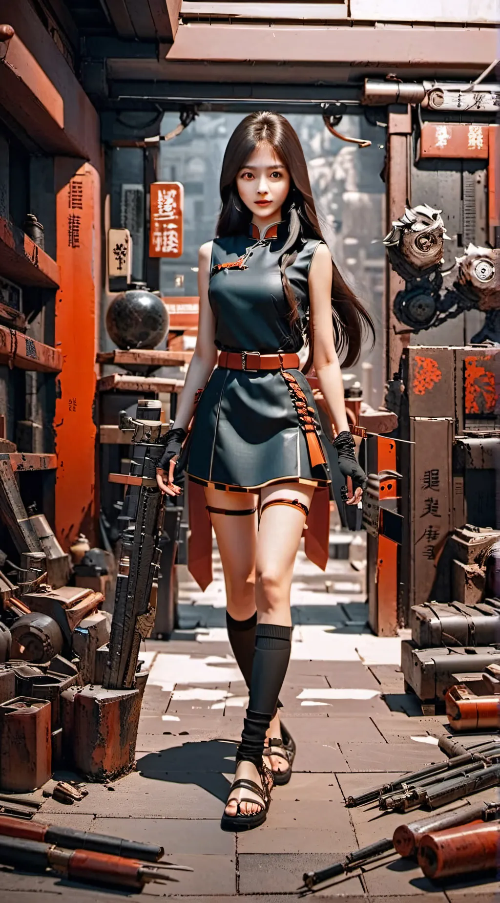 ai character: Aria background