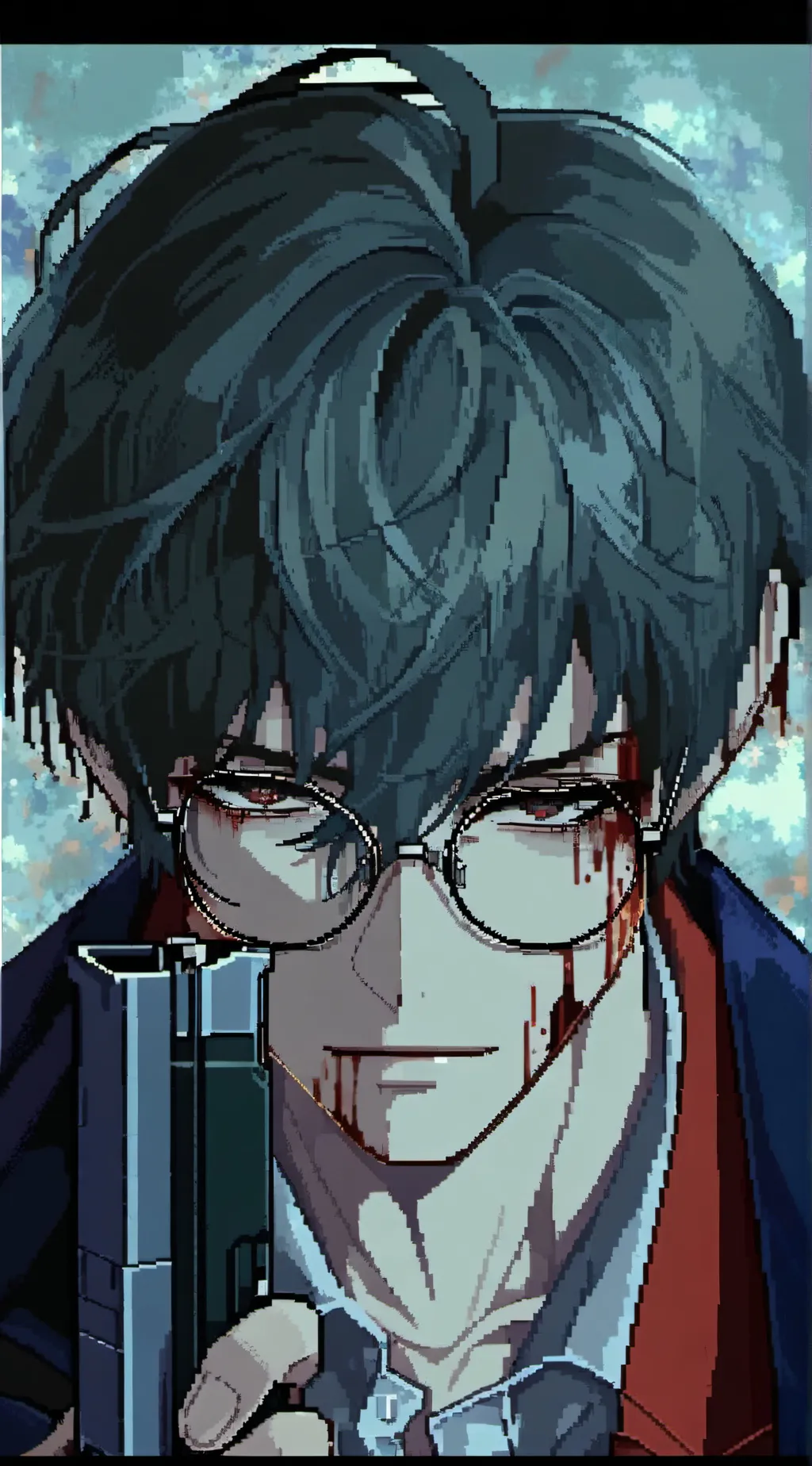 ai character: JJK apoclapse background