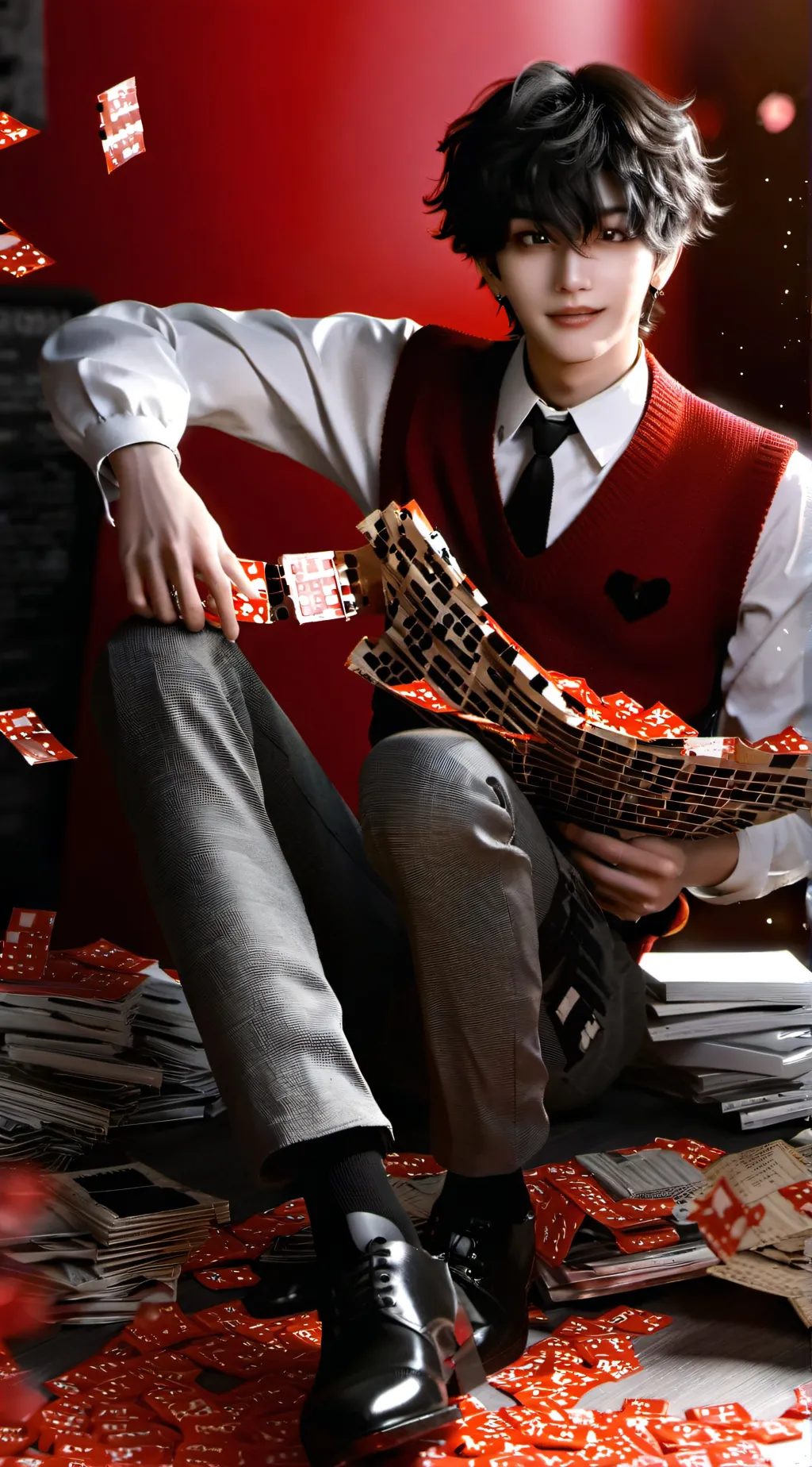 ai character: Μαx background