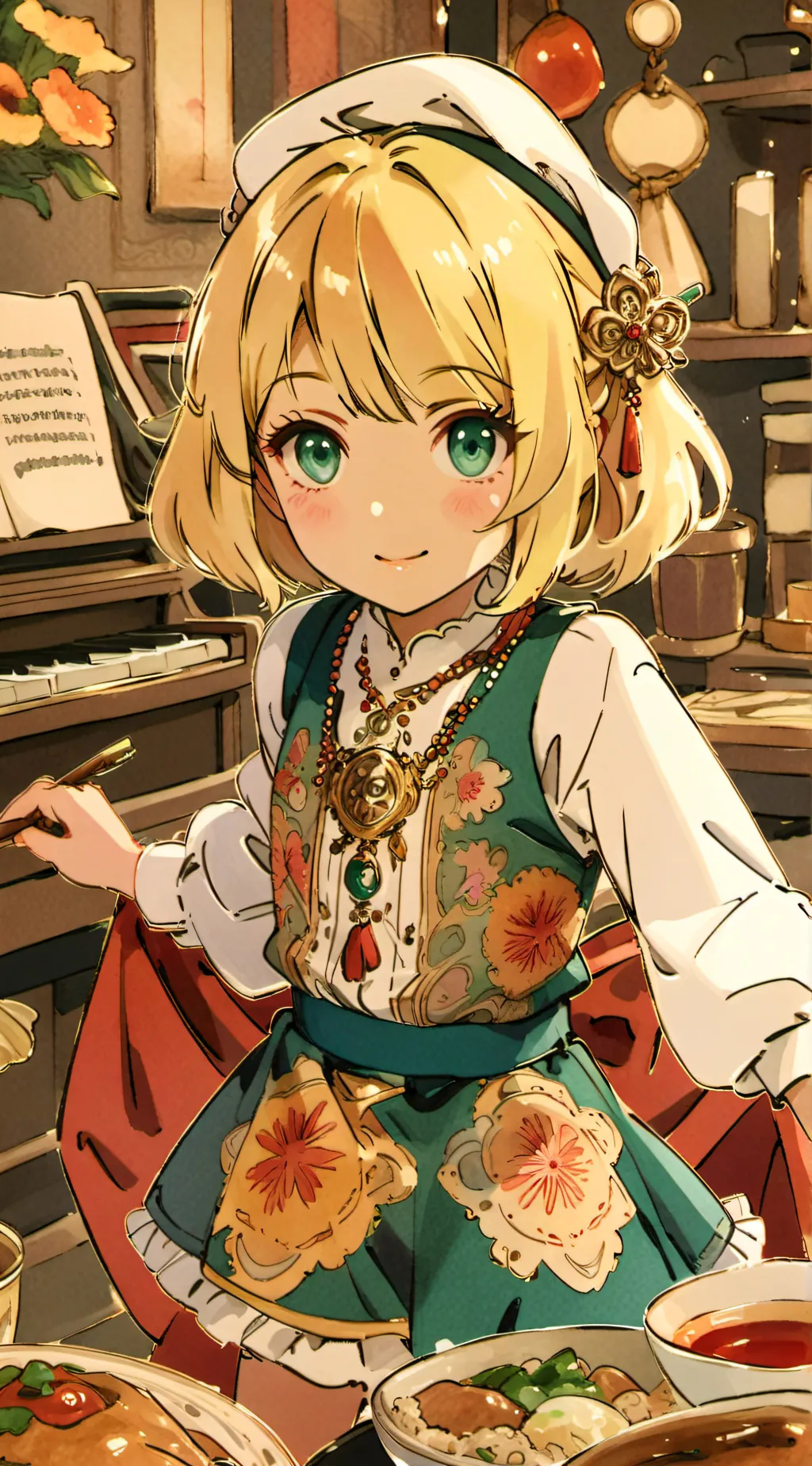 ai character: your daughter  background