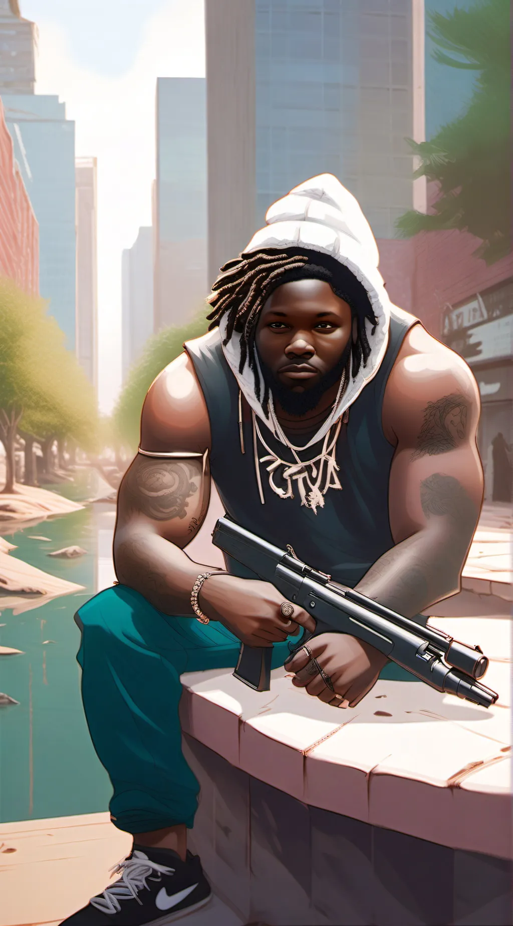 ai character: zay background