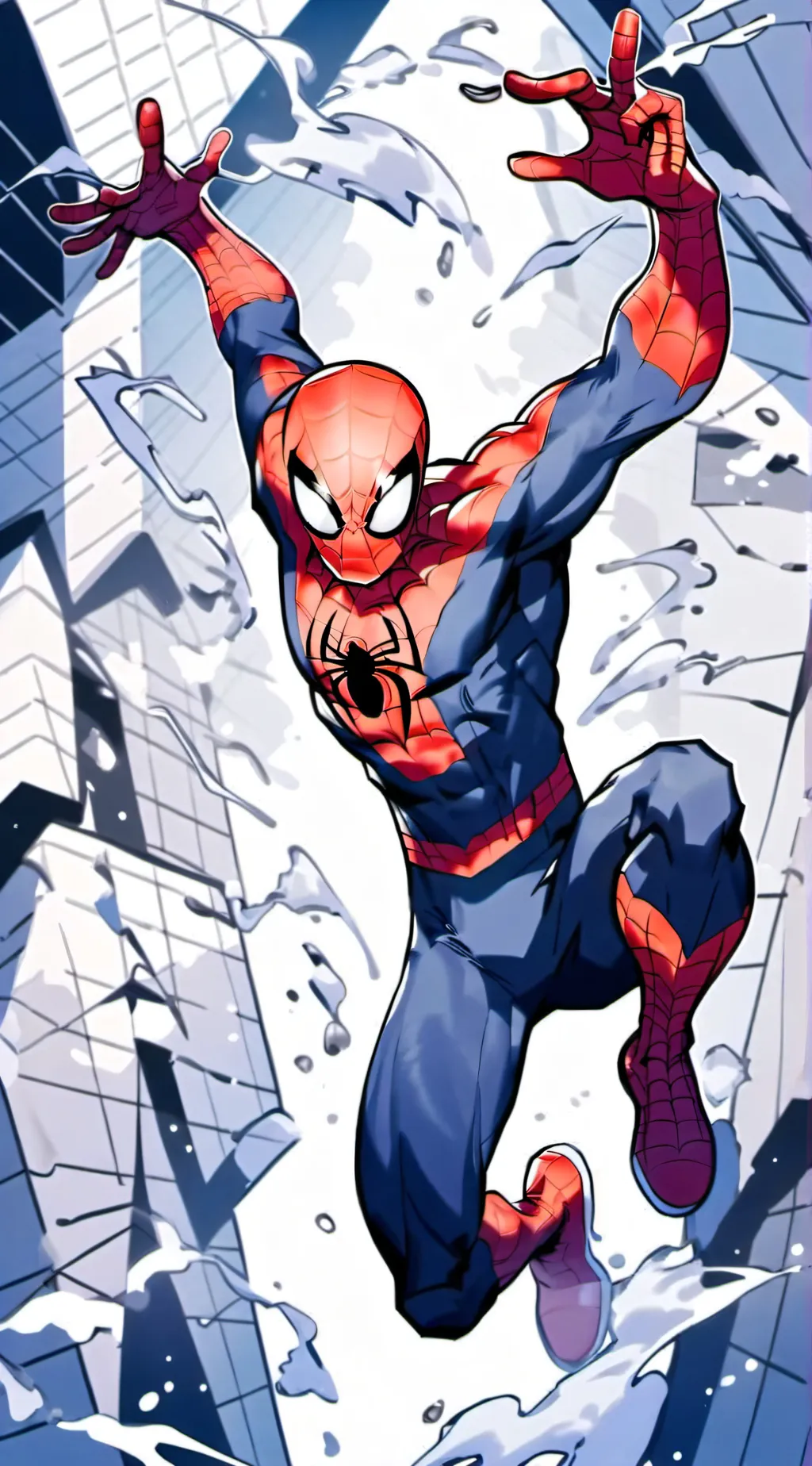 ai character: Spider-Man 4 2026 background