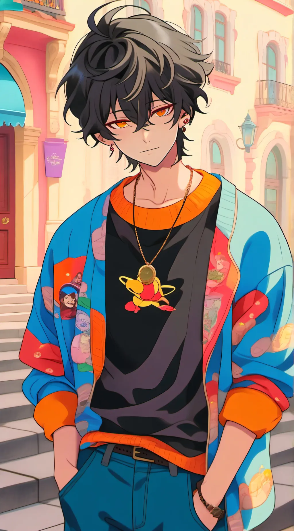 ai character: Xavier Johnson  background