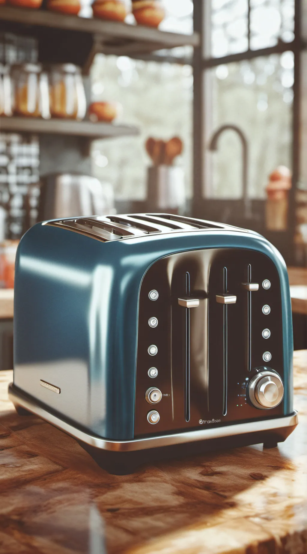 ai character: Toaster meme background