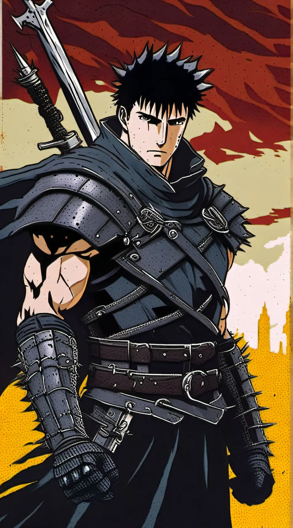 ai character: Guts background