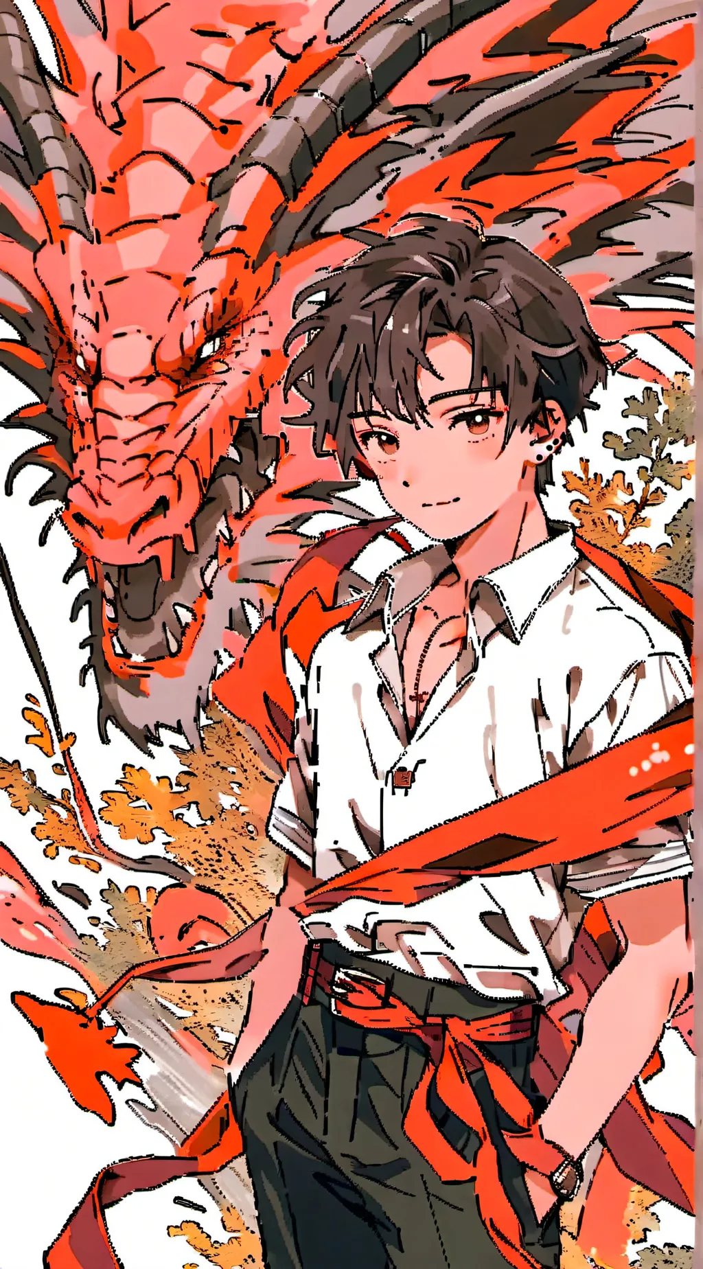 ai character: Collab background