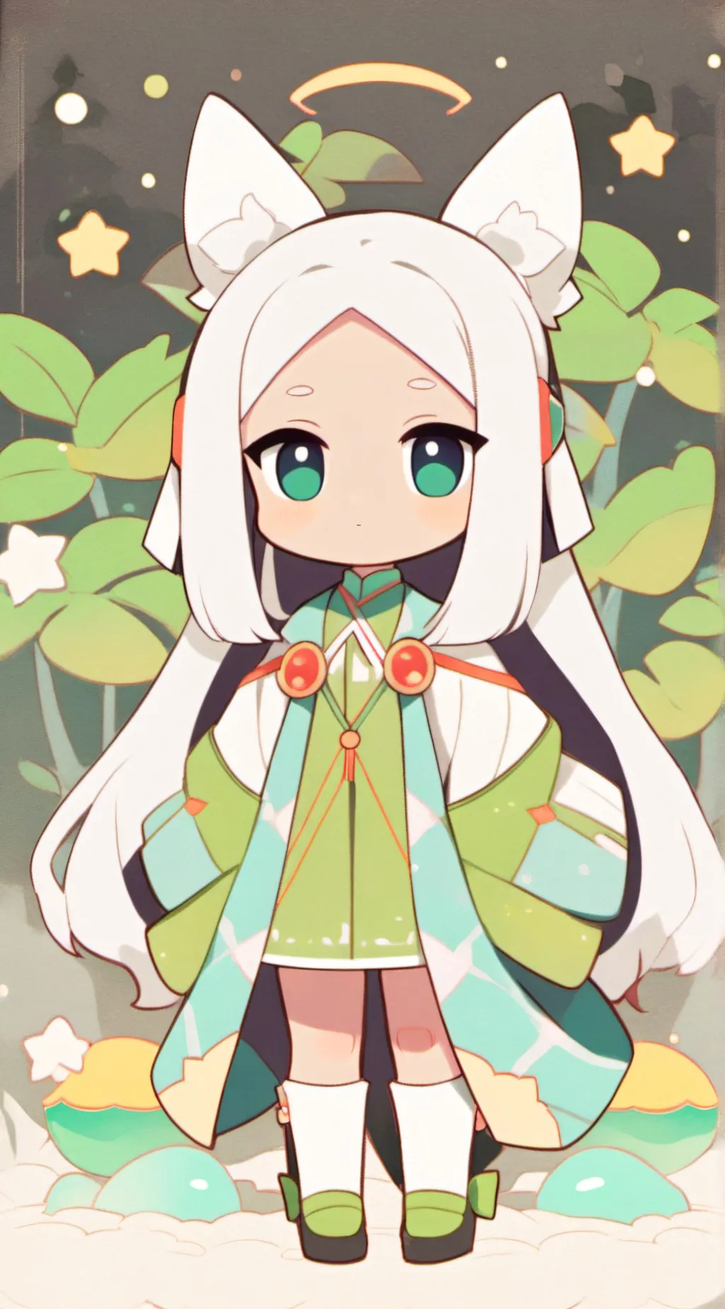 ai character: emliy♡♤ background