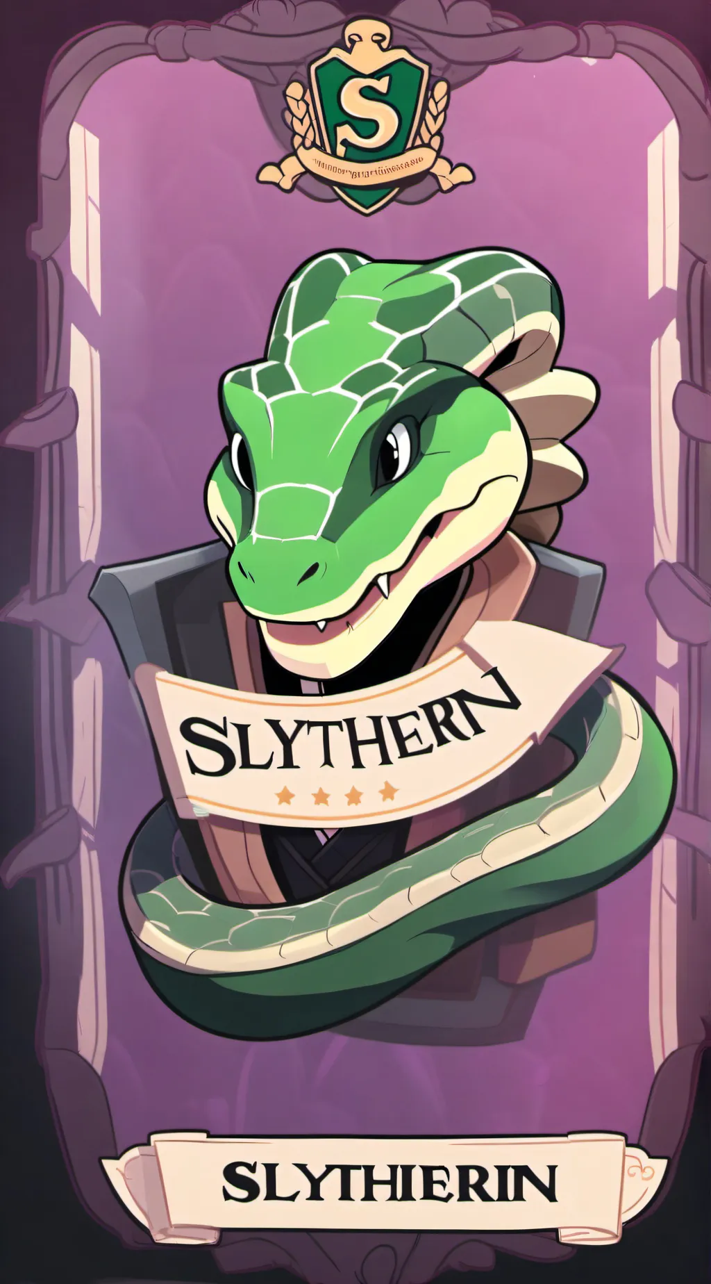 ai character: hogwarts drama background