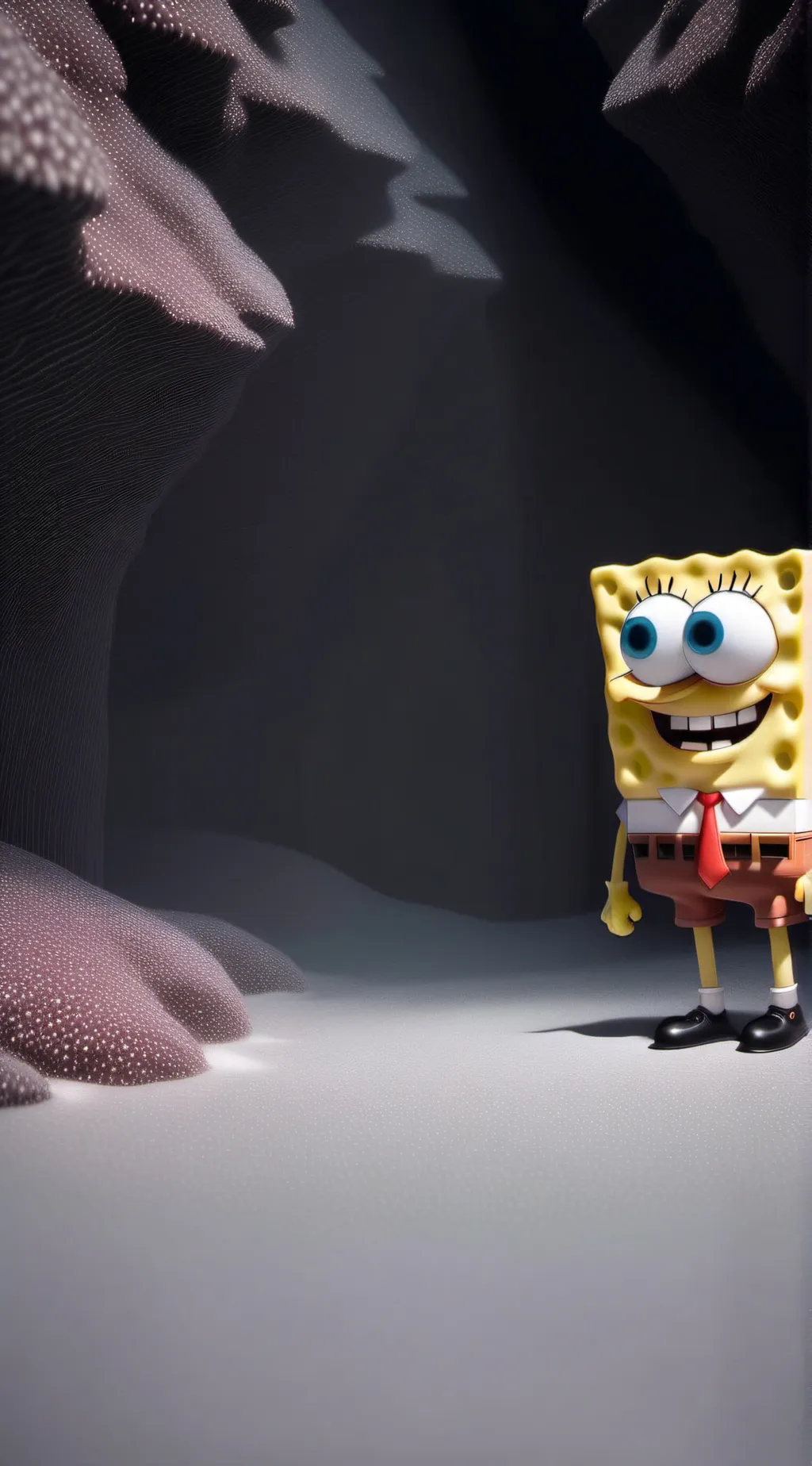 ai character: spongeBob background