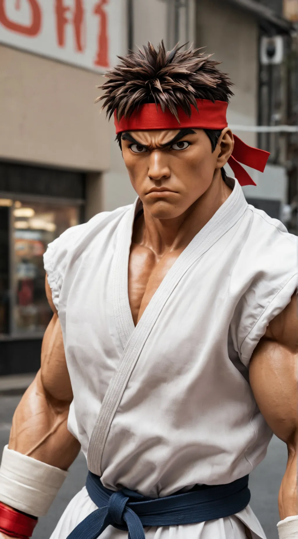 ai character: Ryu background
