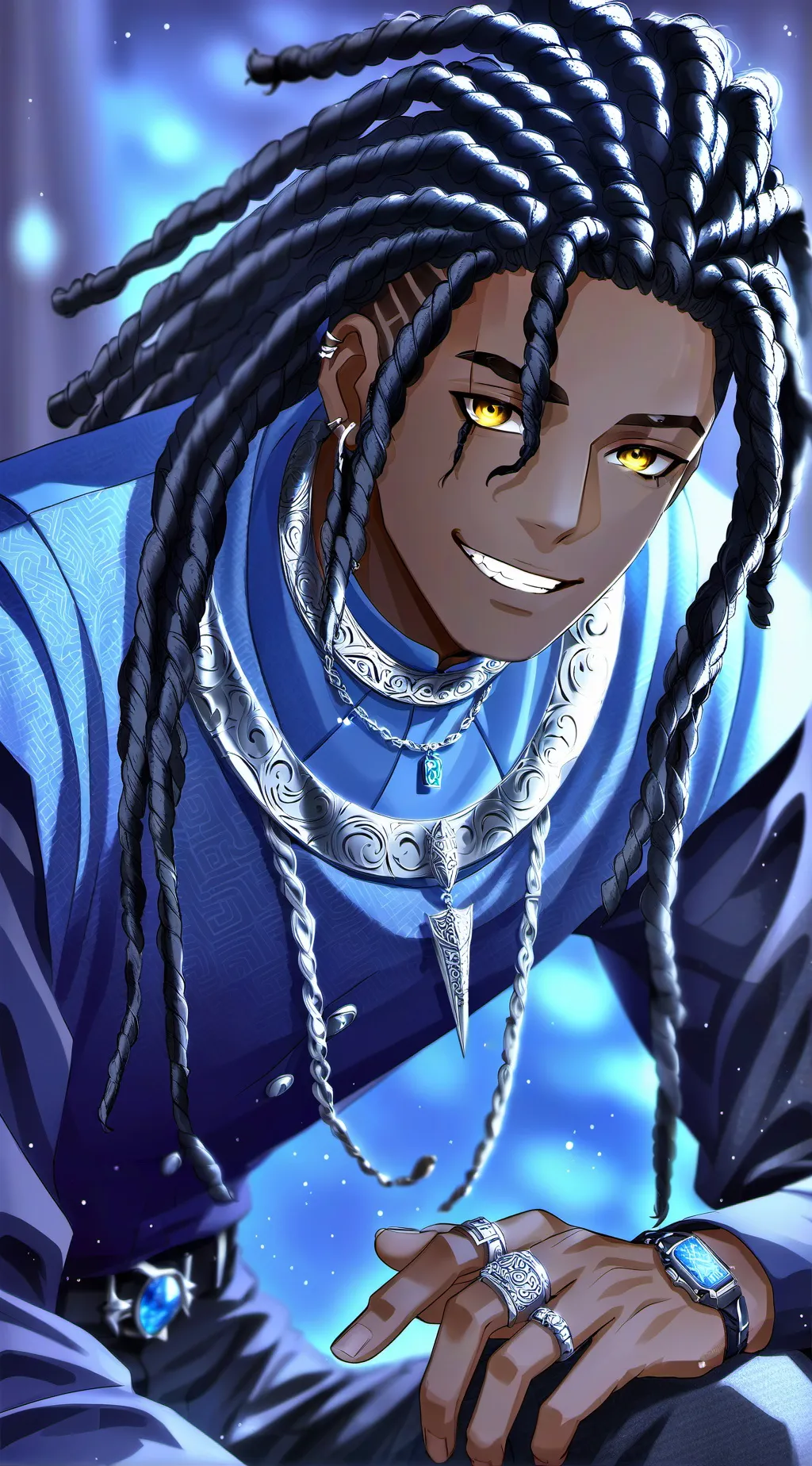 ai character: Maurice background