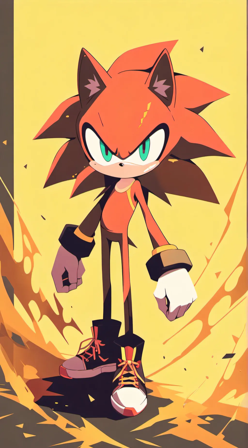 ai character: Sonicexe pack background