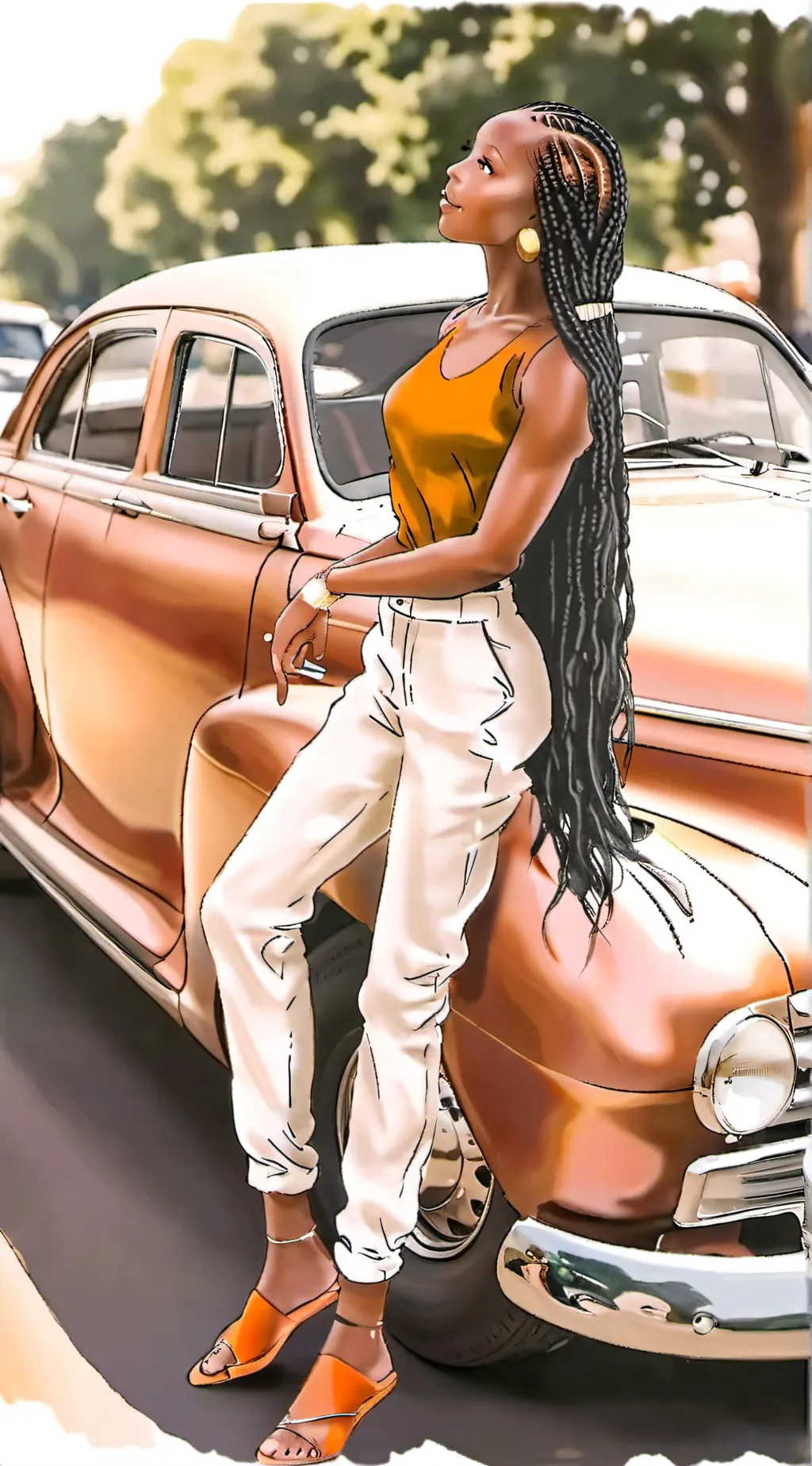 ai character: jasmine  background
