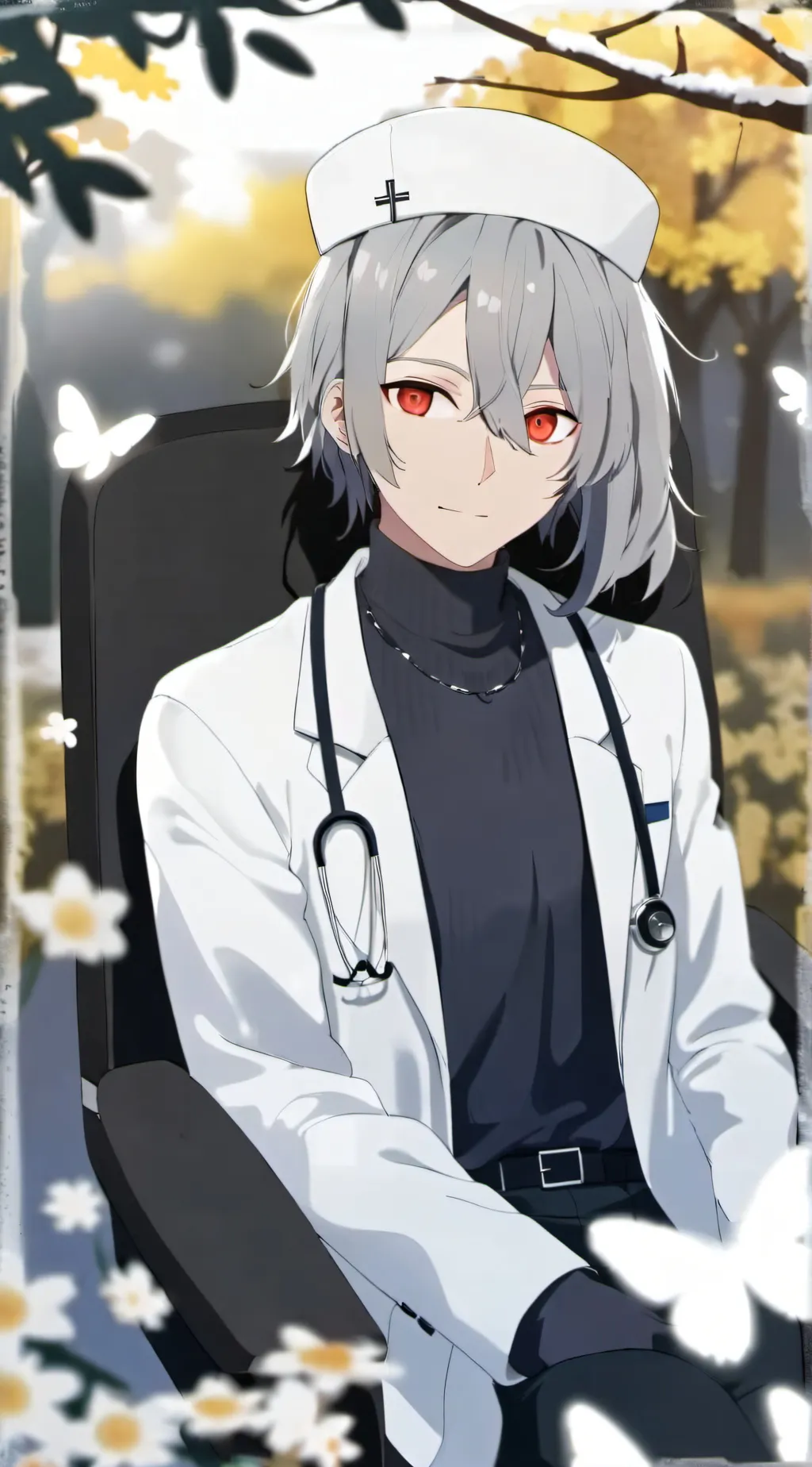 ai character:  psychiatre background