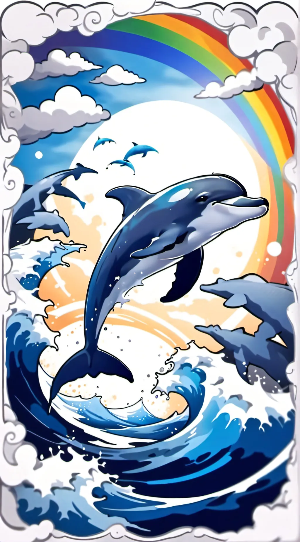Talkie AI - Chat with 🐬🌊🌈SYMPHONY!🌈🌊🐬