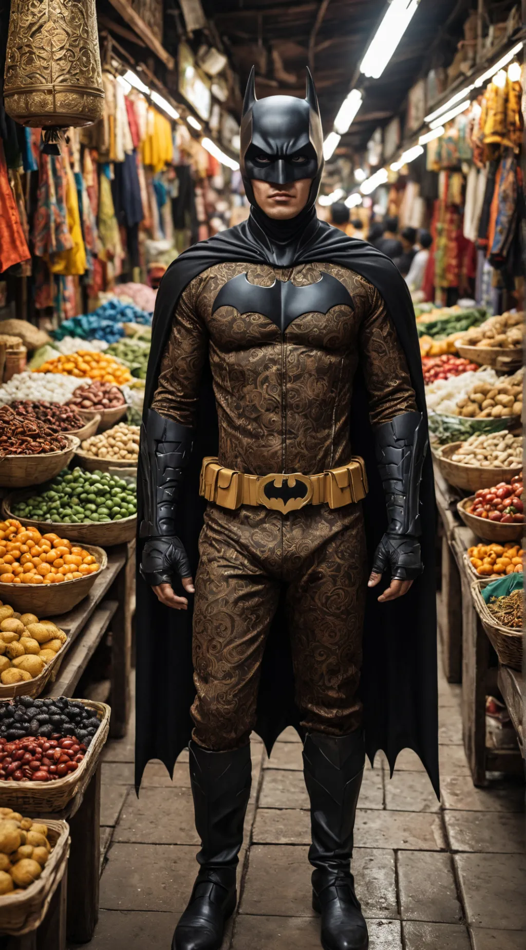 ai character: Batman 🦇 background
