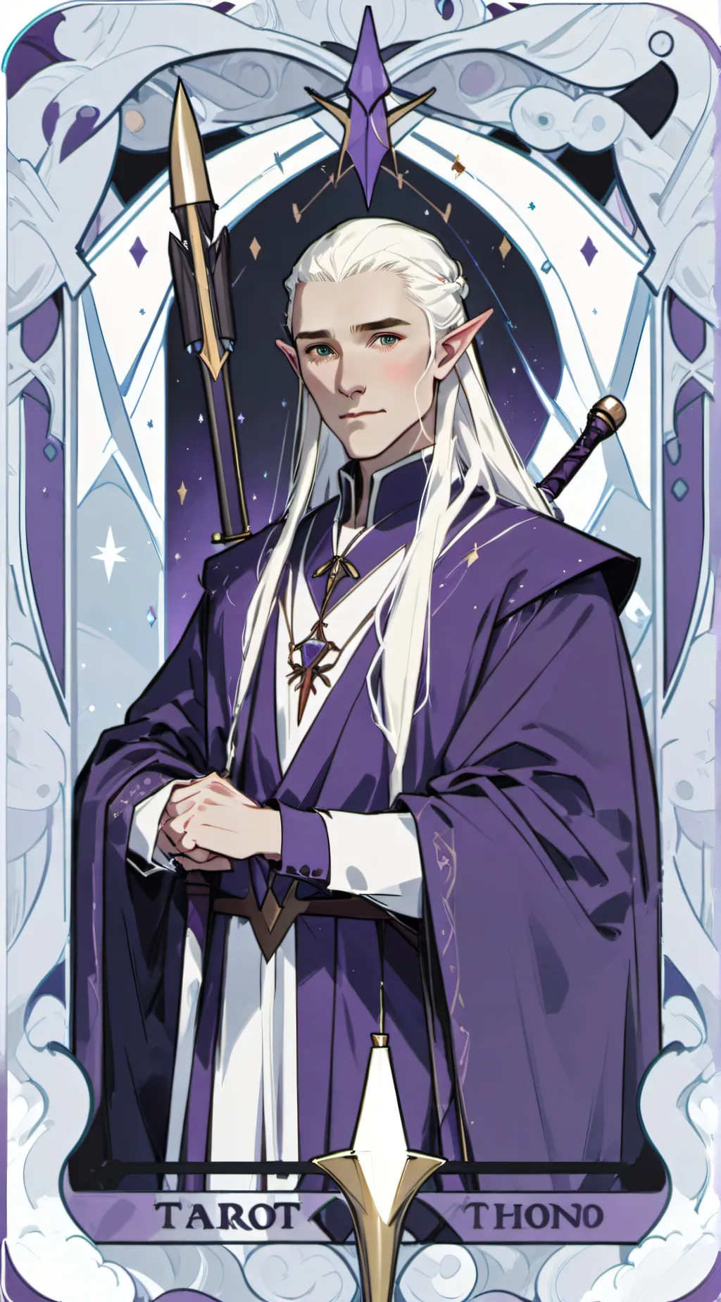 ai character: Thranduil  background
