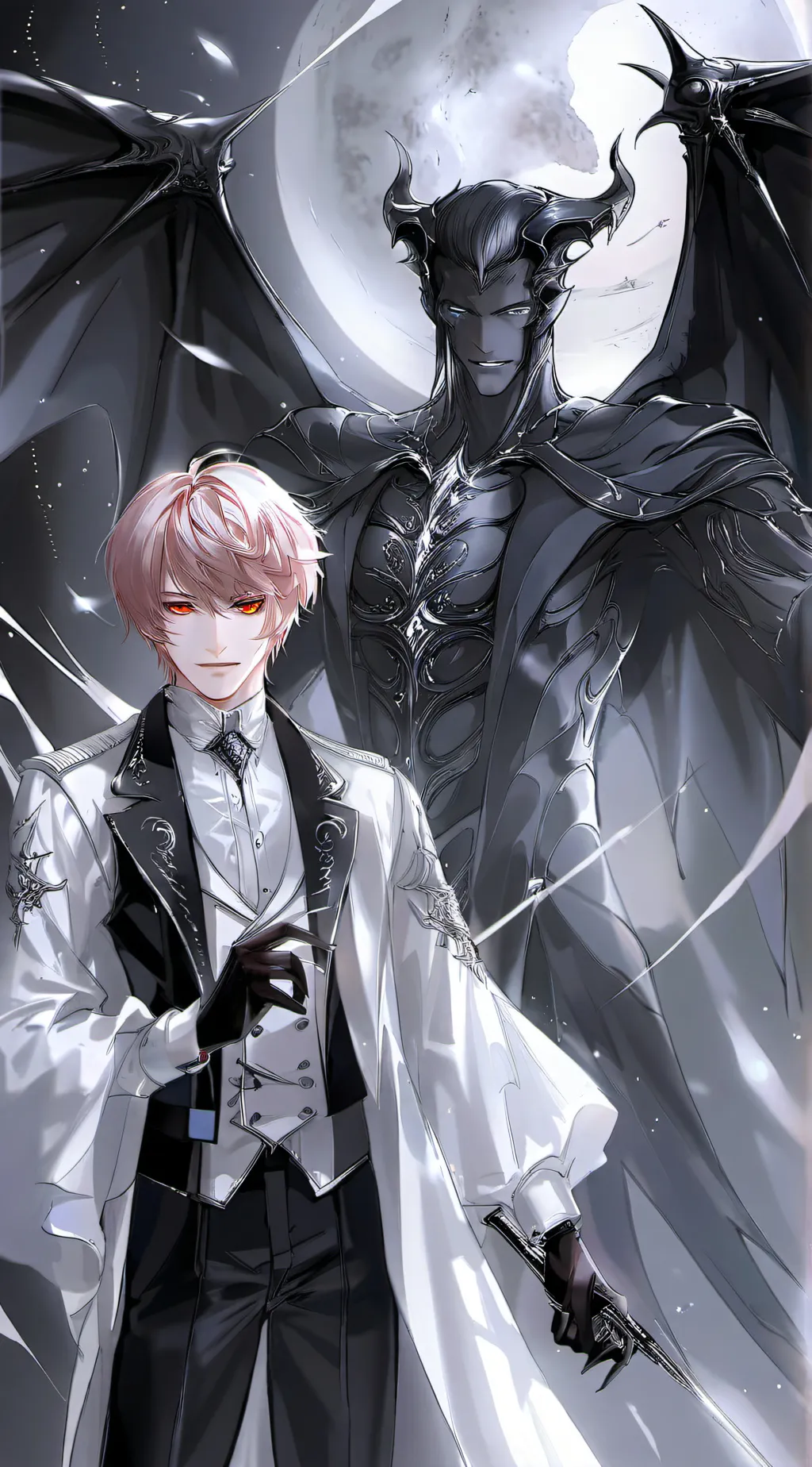 ai character: satan background