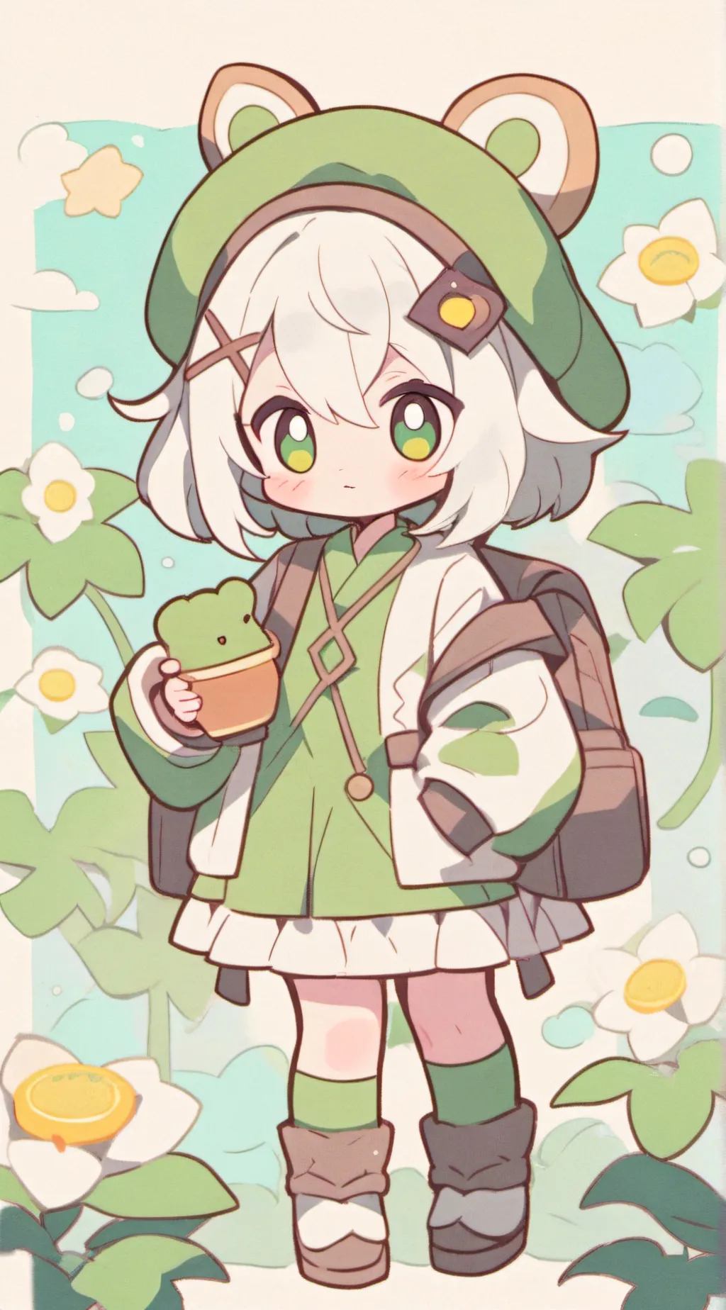 ai character: natu background