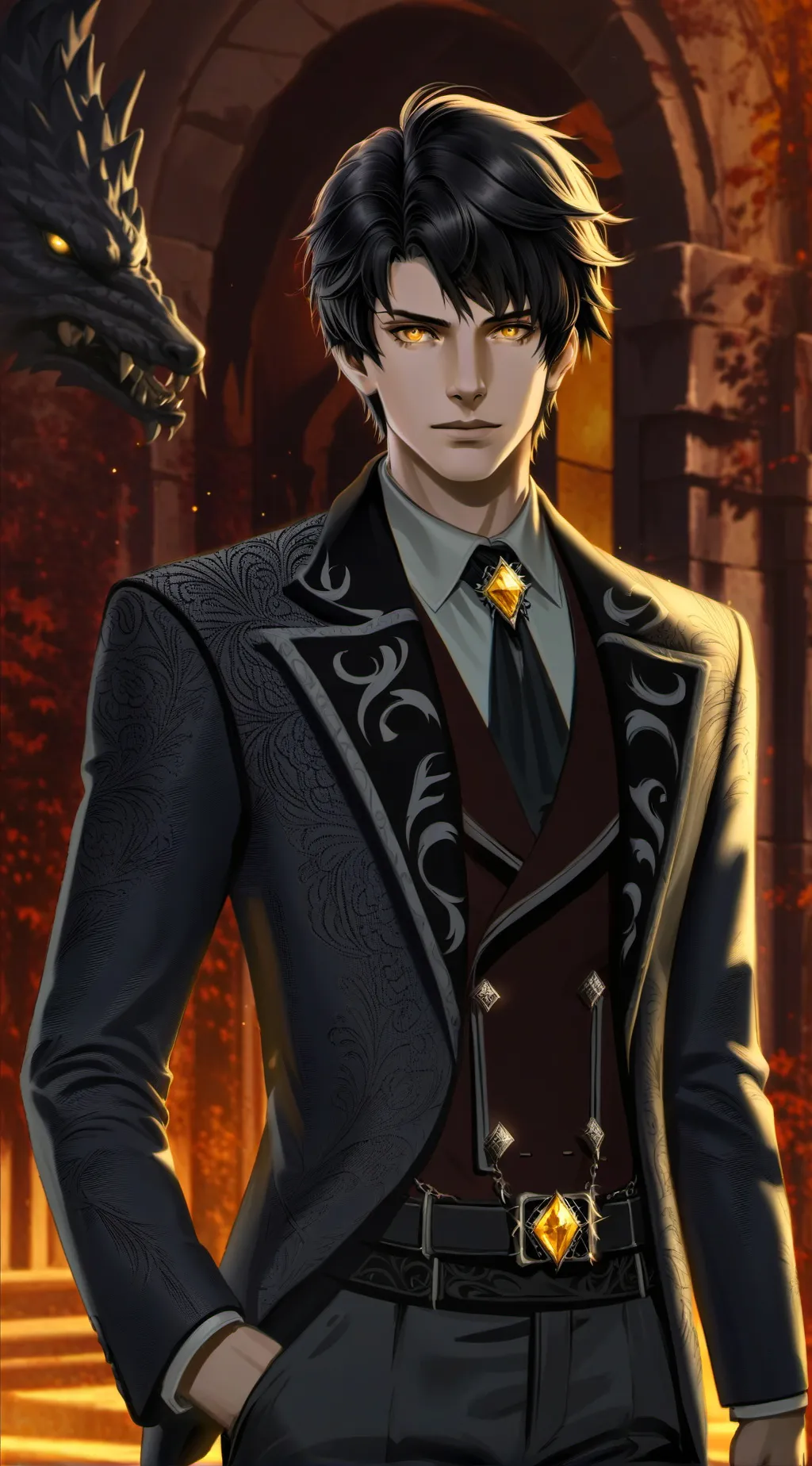 ai character: dean background