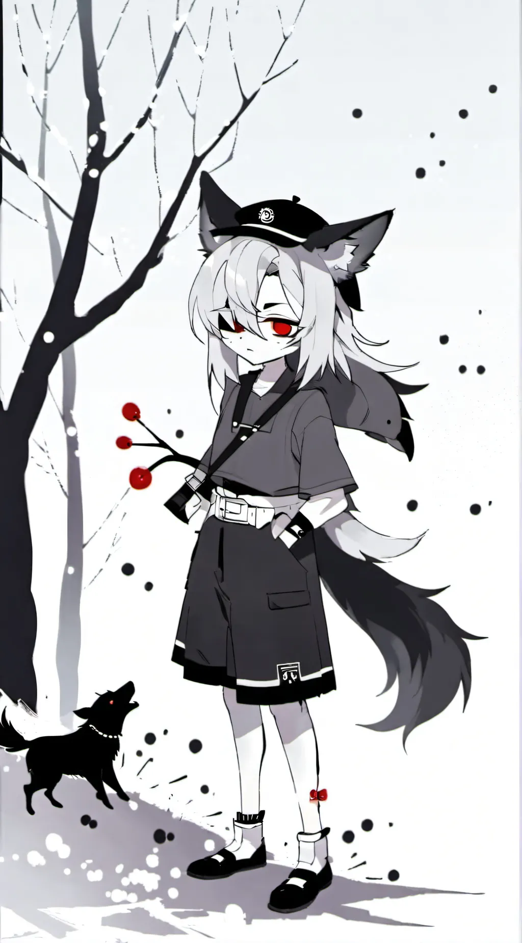 ai character: Loona background