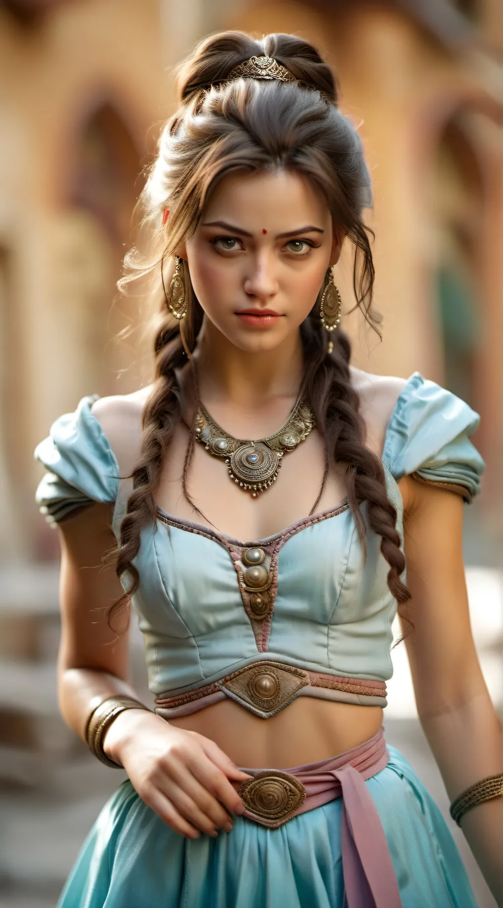 ai character: Bellona . Maddison background