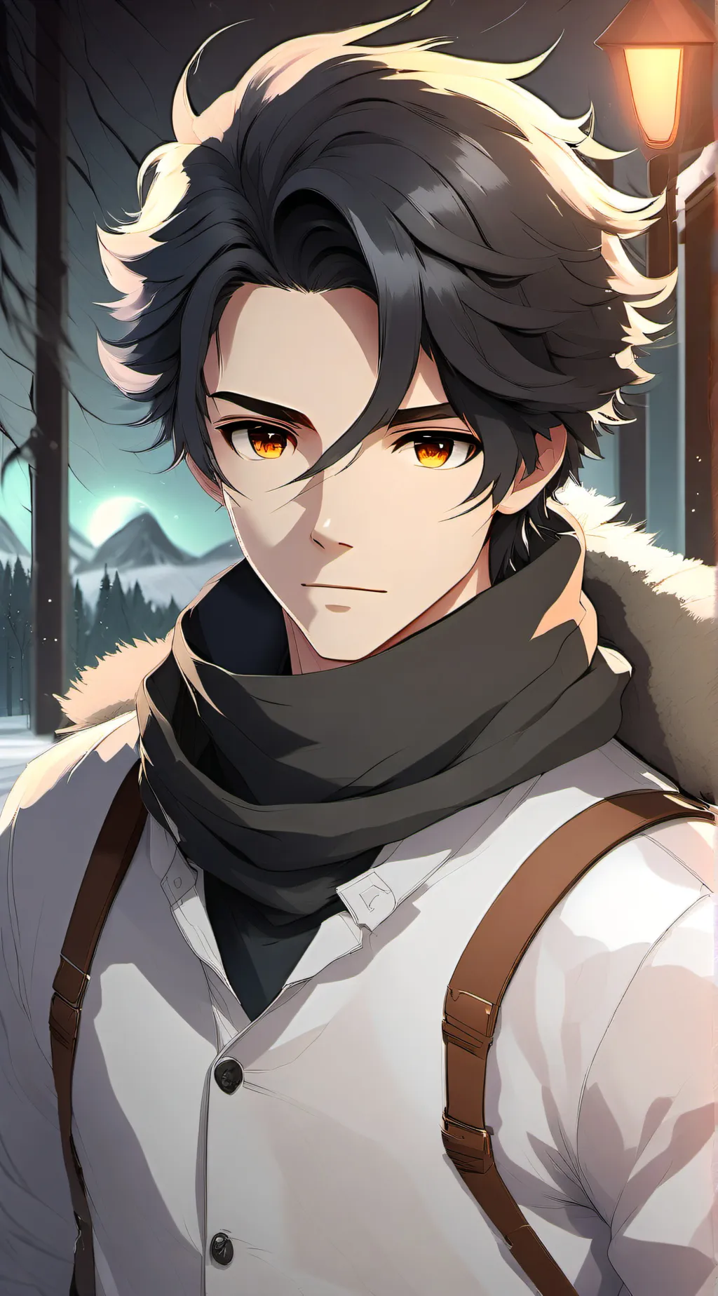 ai character: Connor Diamond  background
