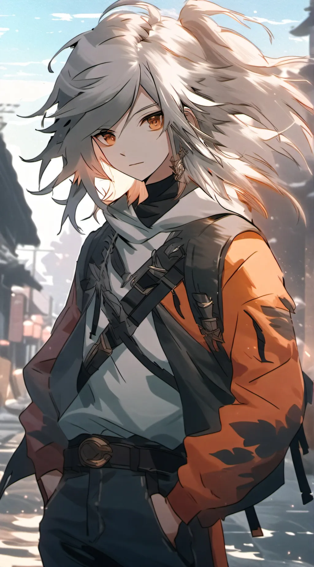 ai character: Mha lab background