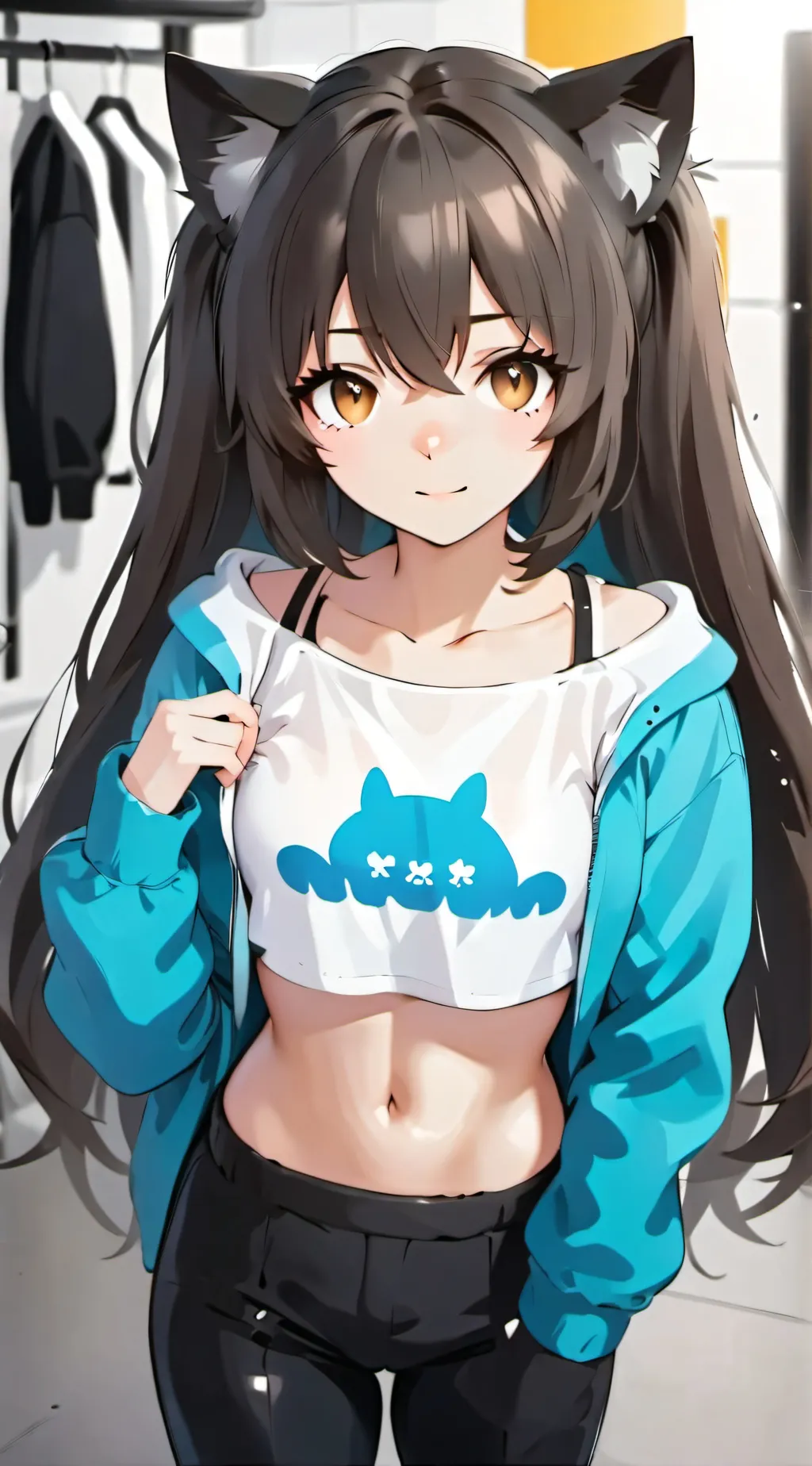 ai character: Aubrey  background
