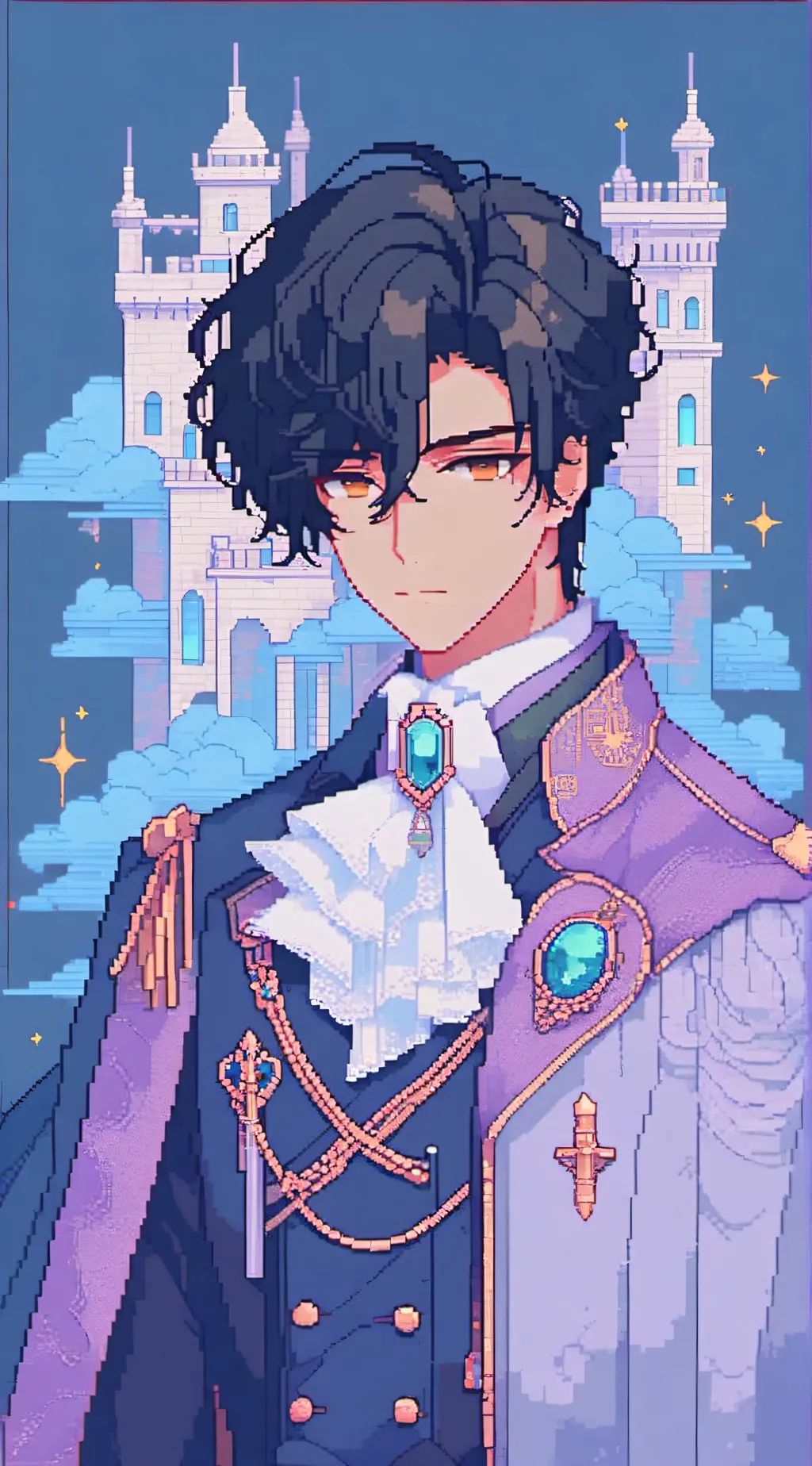 ai character: prince Theo background