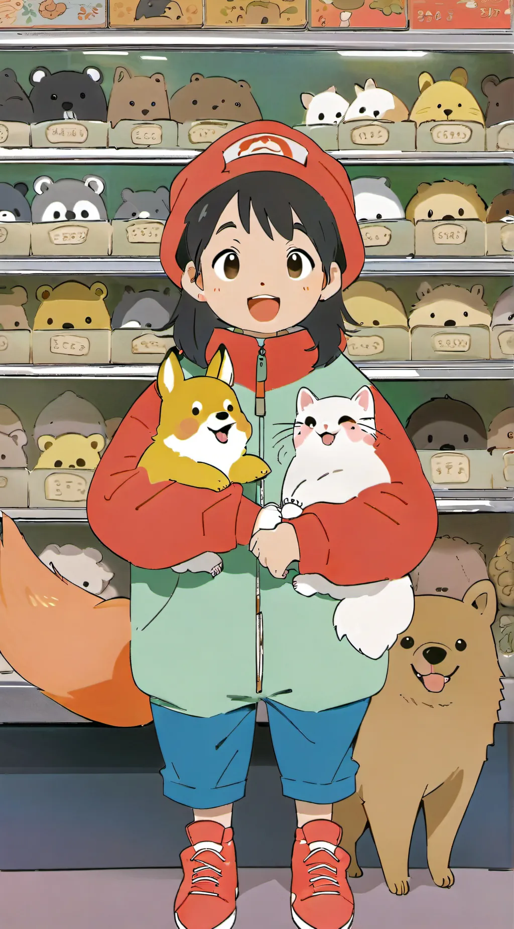 ai character: Pet Store! background
