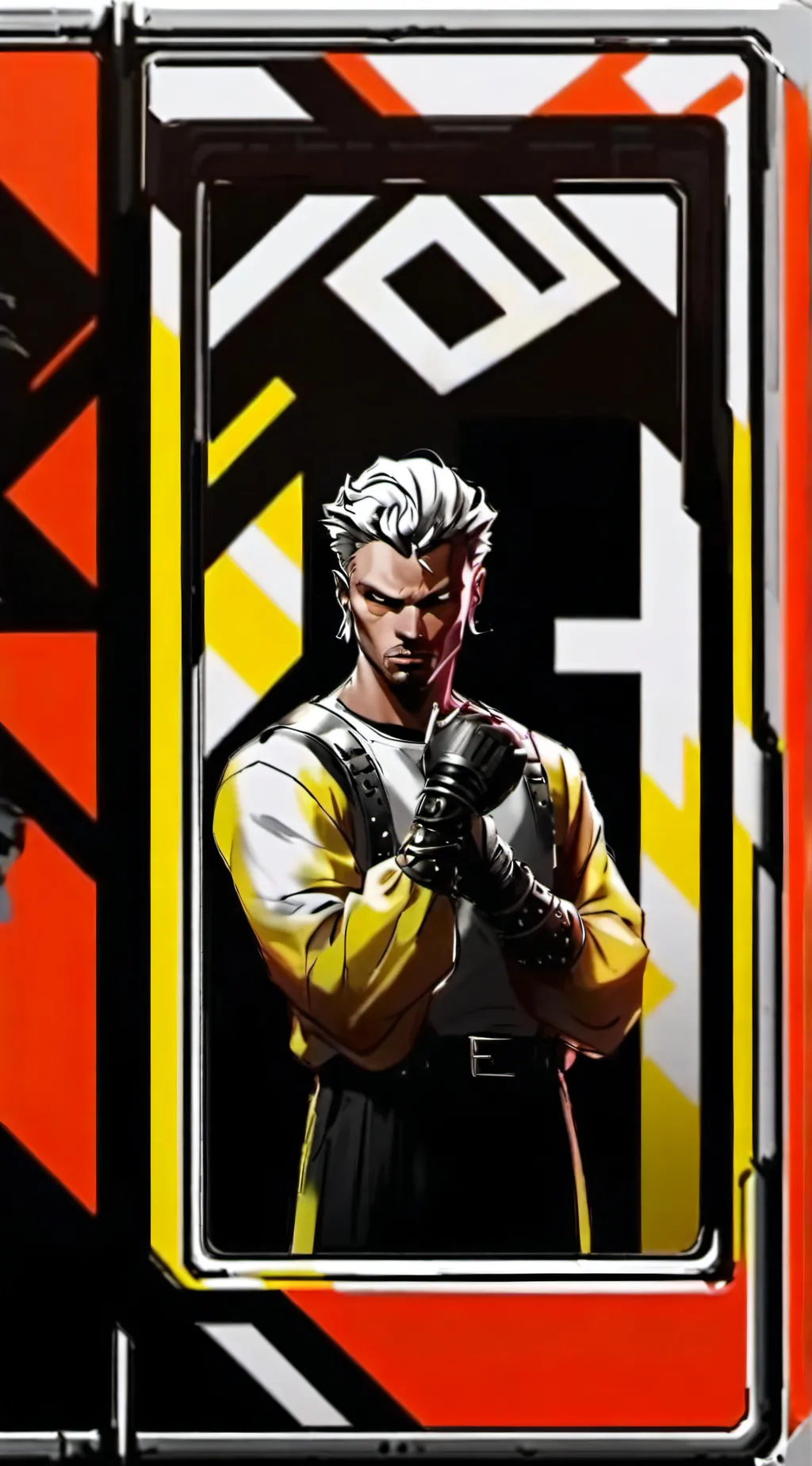 ai character: king of chill  background