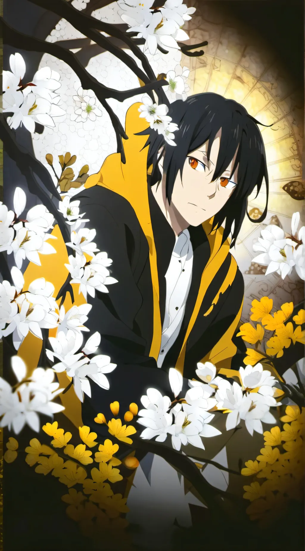 ai character: Hanta sero  background