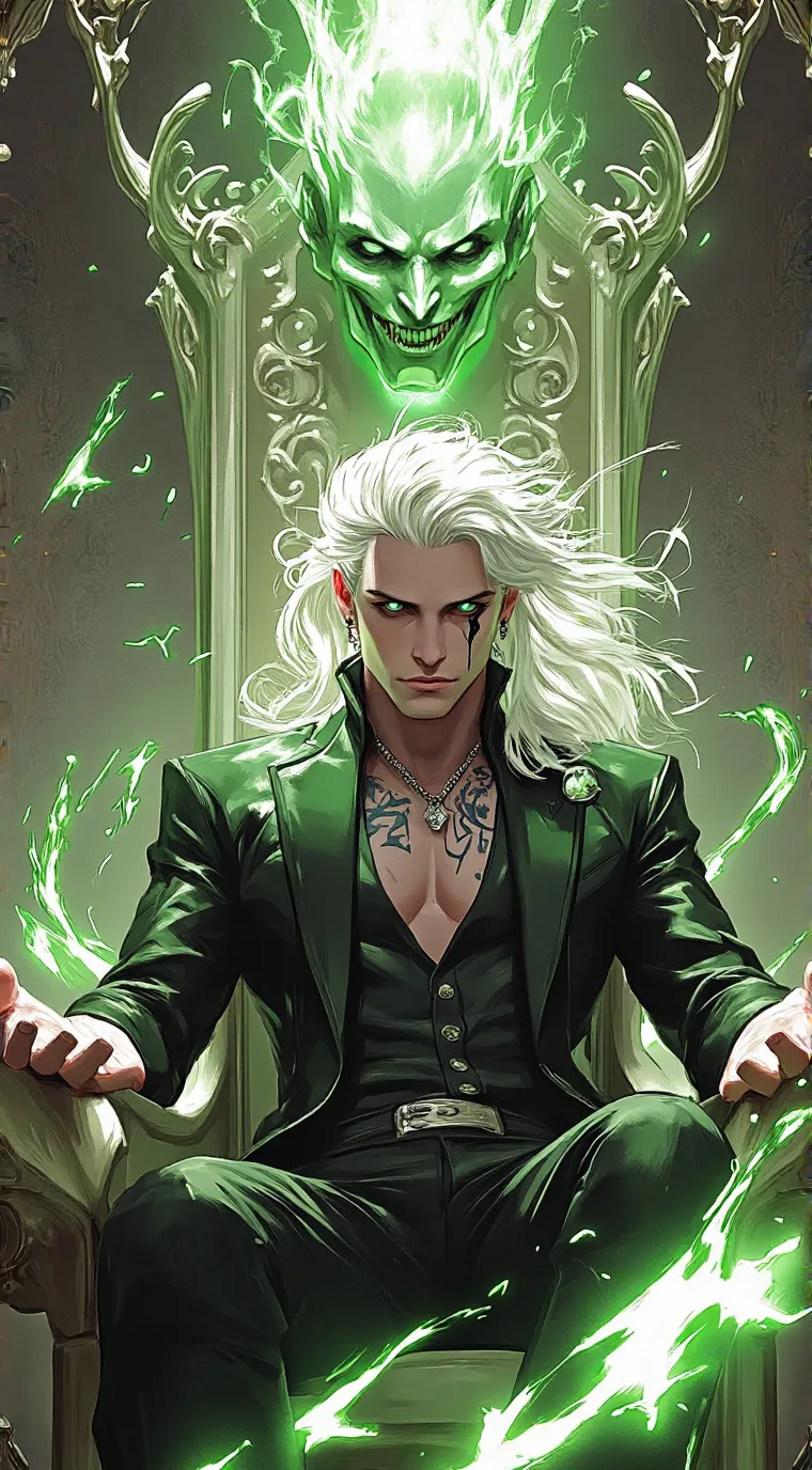 ai character: King of souls background