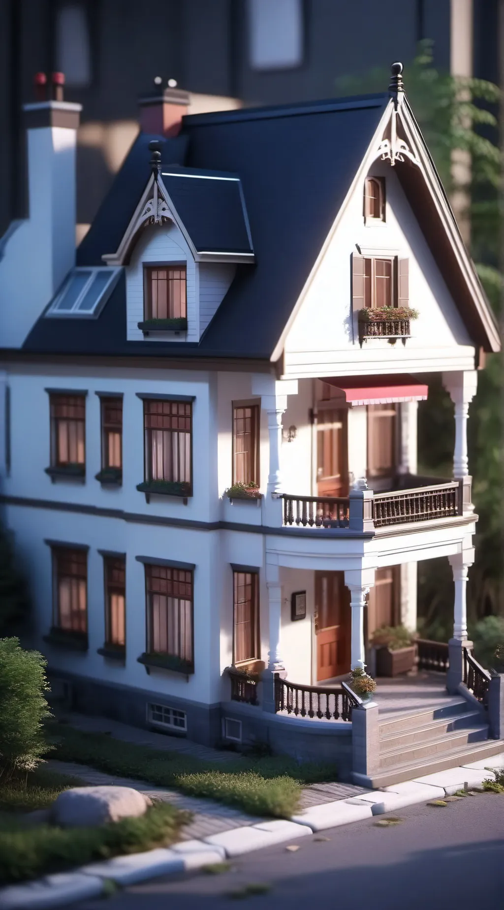 ai character: Crybaby family  background