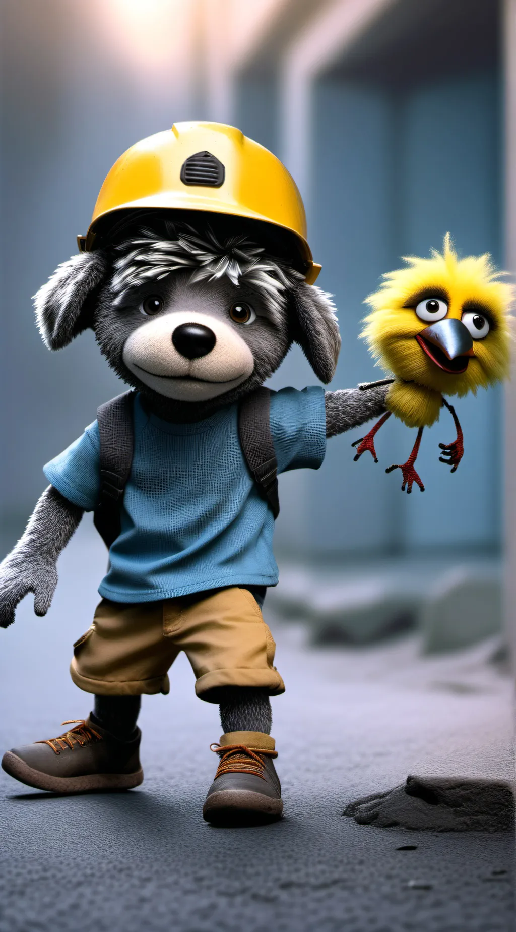 ai character: Jeffy background