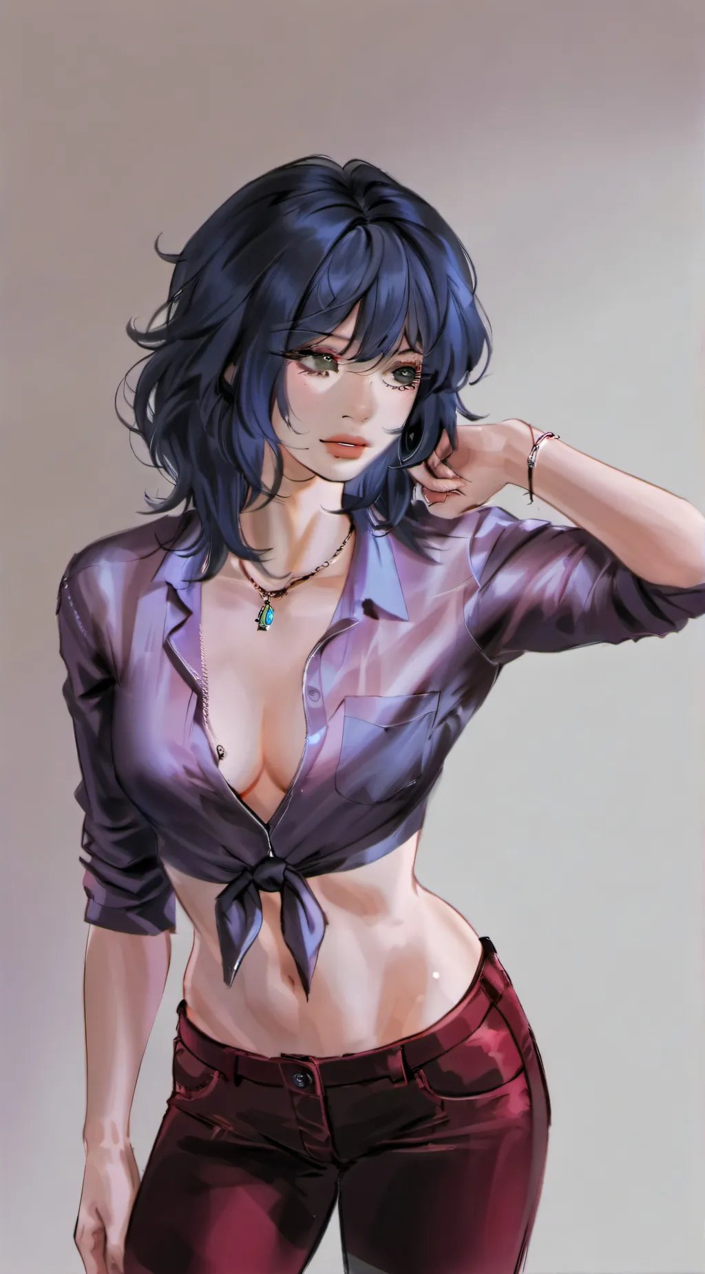 ai character: Gabriela  background