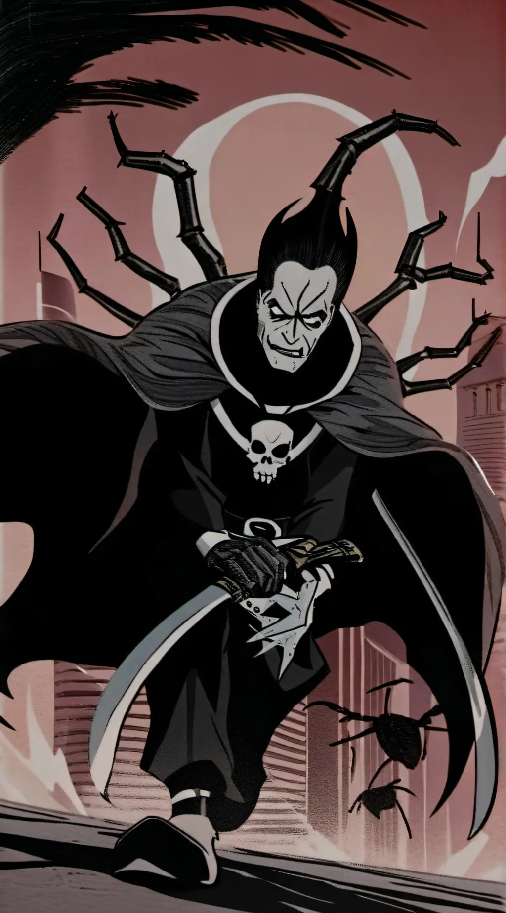 ai character: monster background