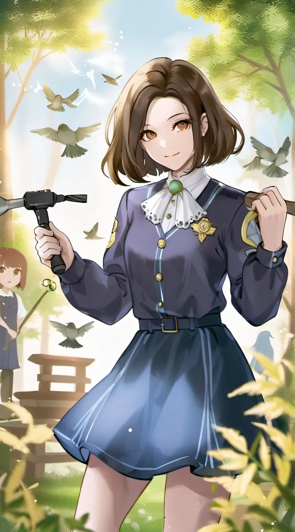 ai character: Nobara 🔨  background