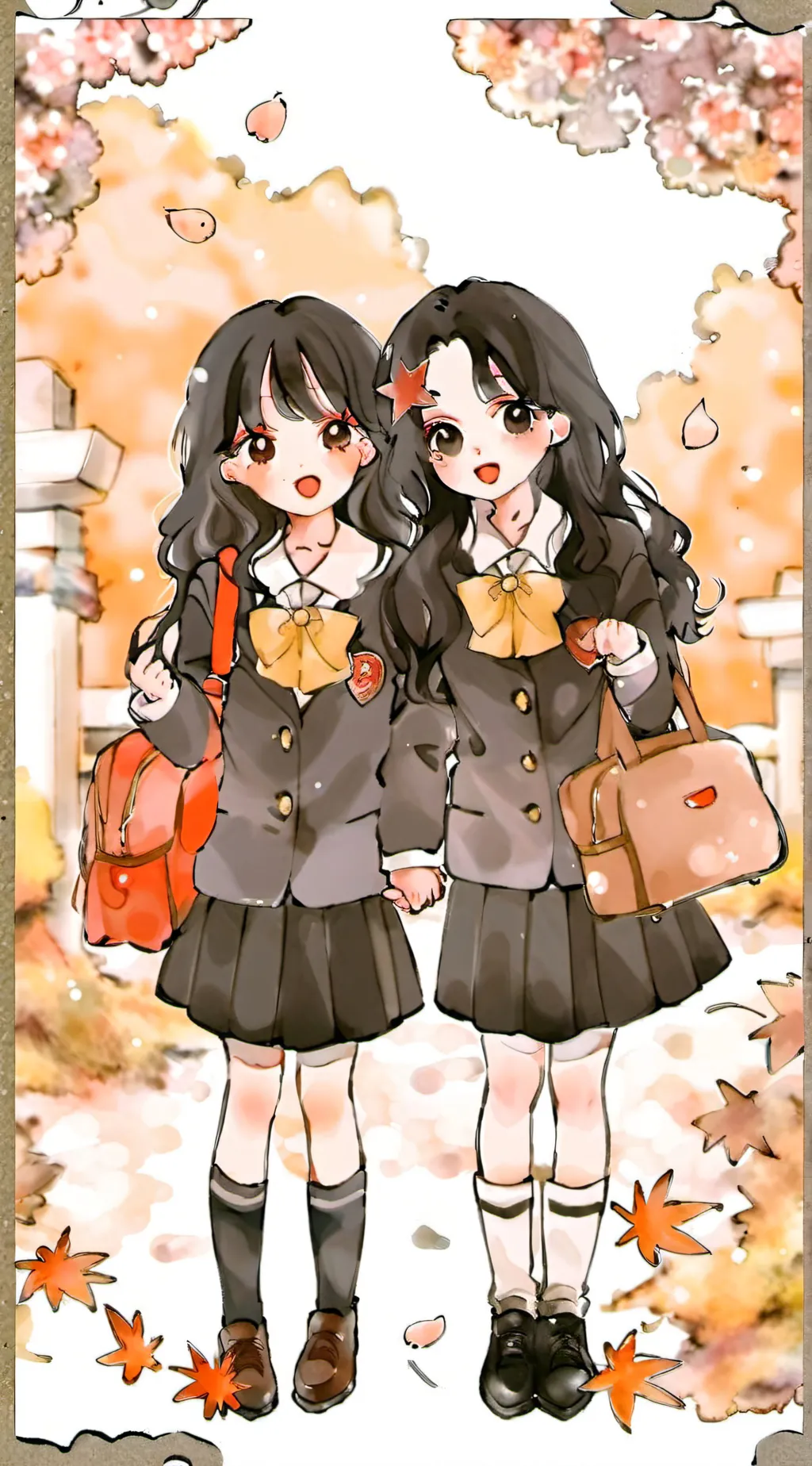 ai character: Mishi And Ekta ❤ background