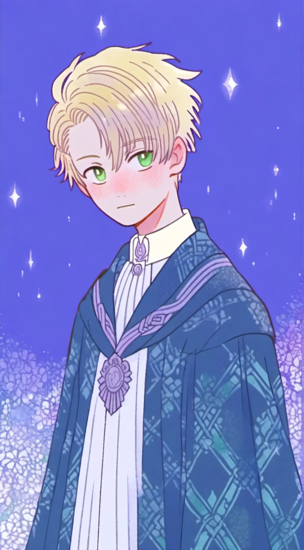 ai character: dray malfoy background