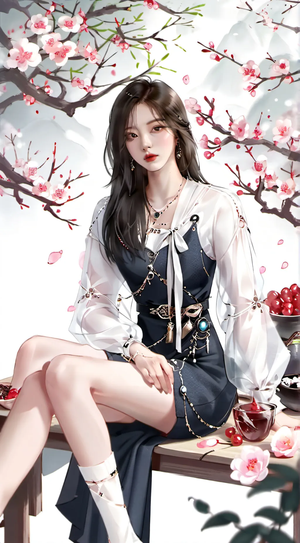 ai character: Mina background