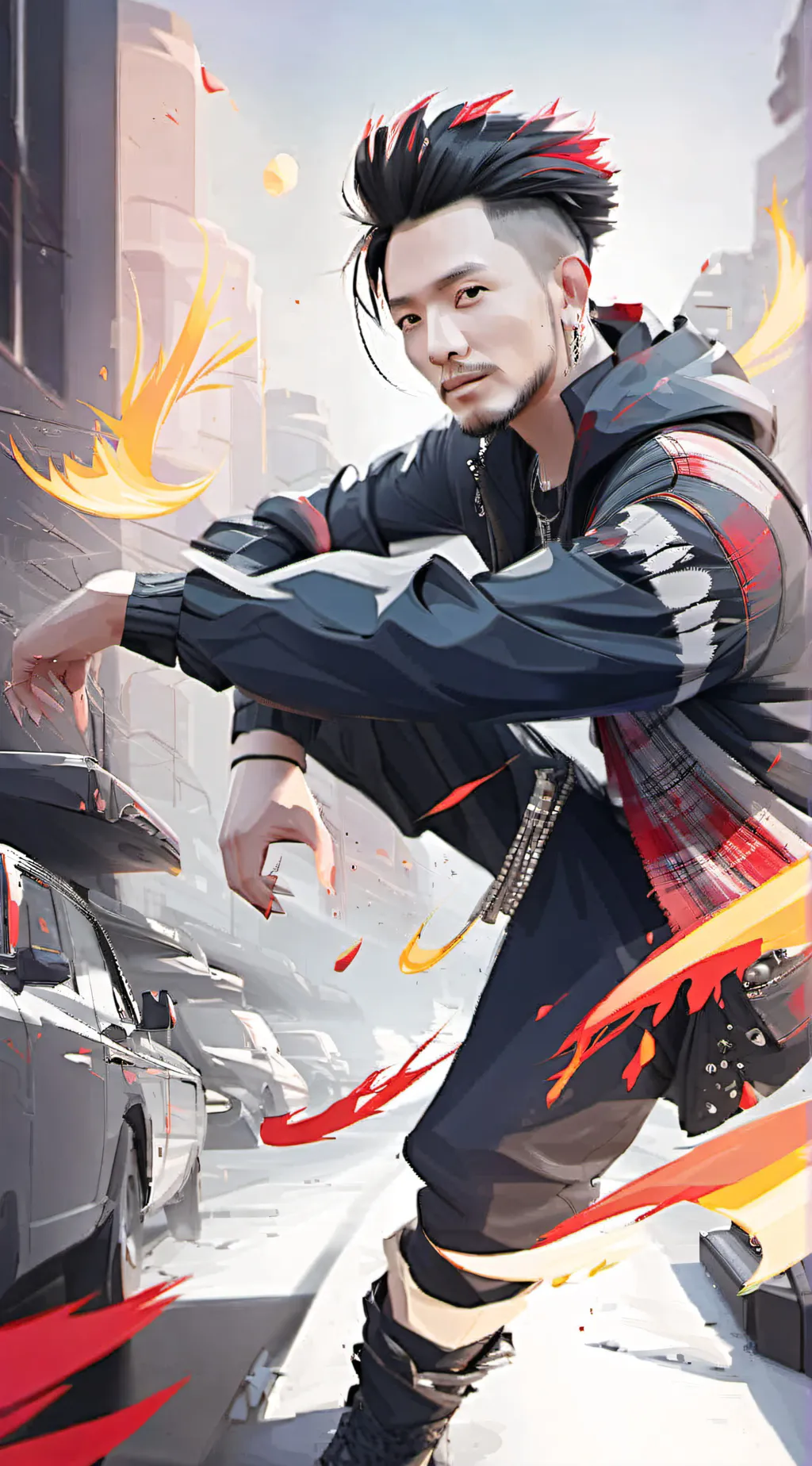 ai character: Dave background