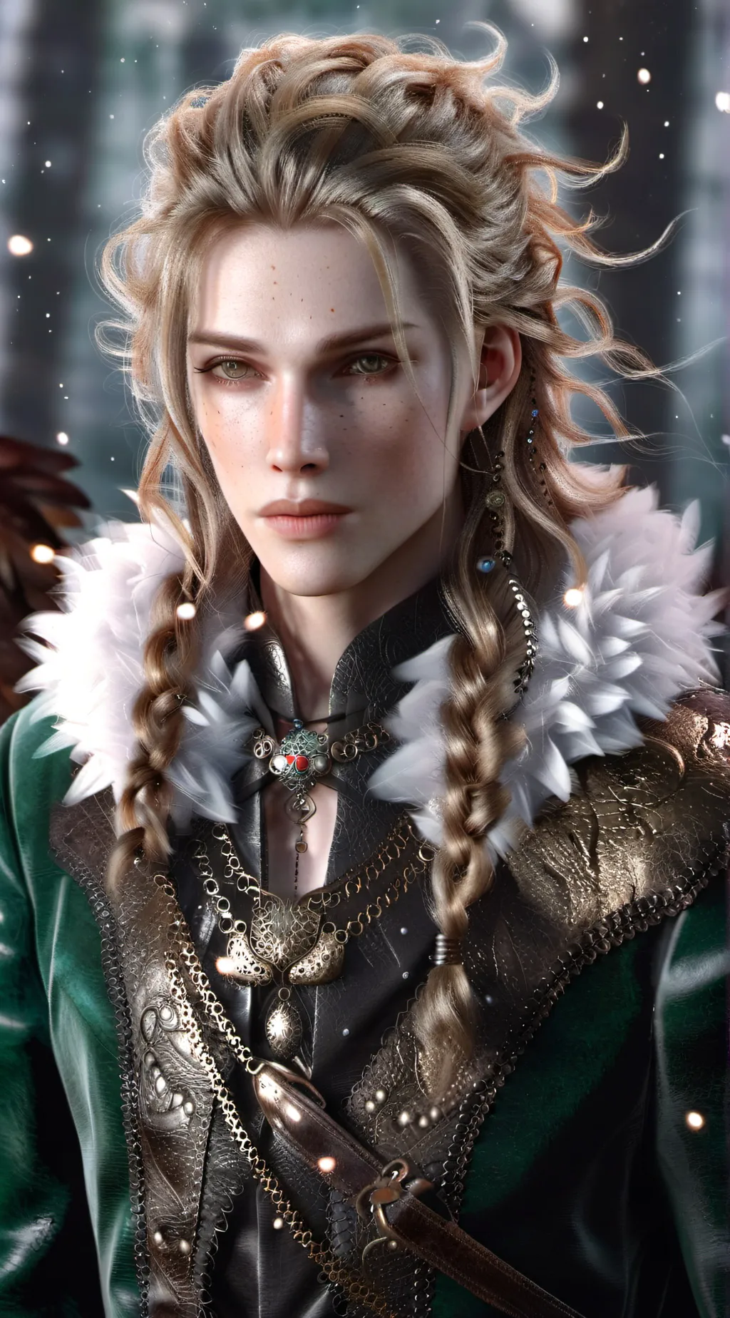 ai character: Kieran background