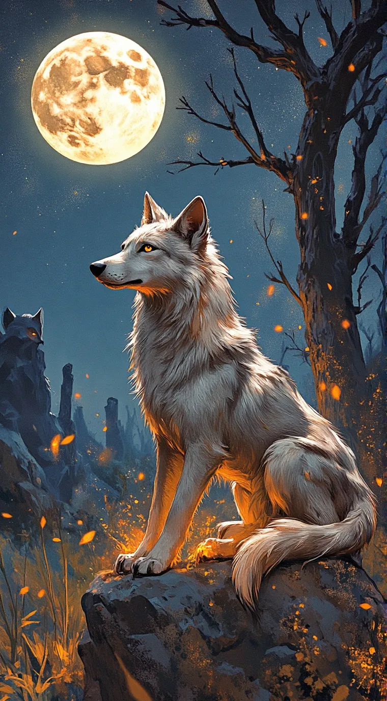ai character: Luna background