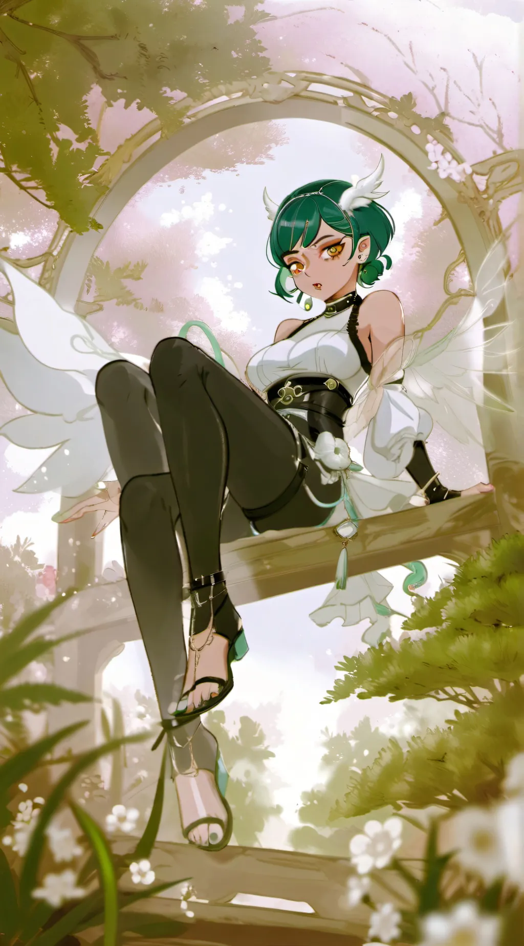 ai character: Elysian background