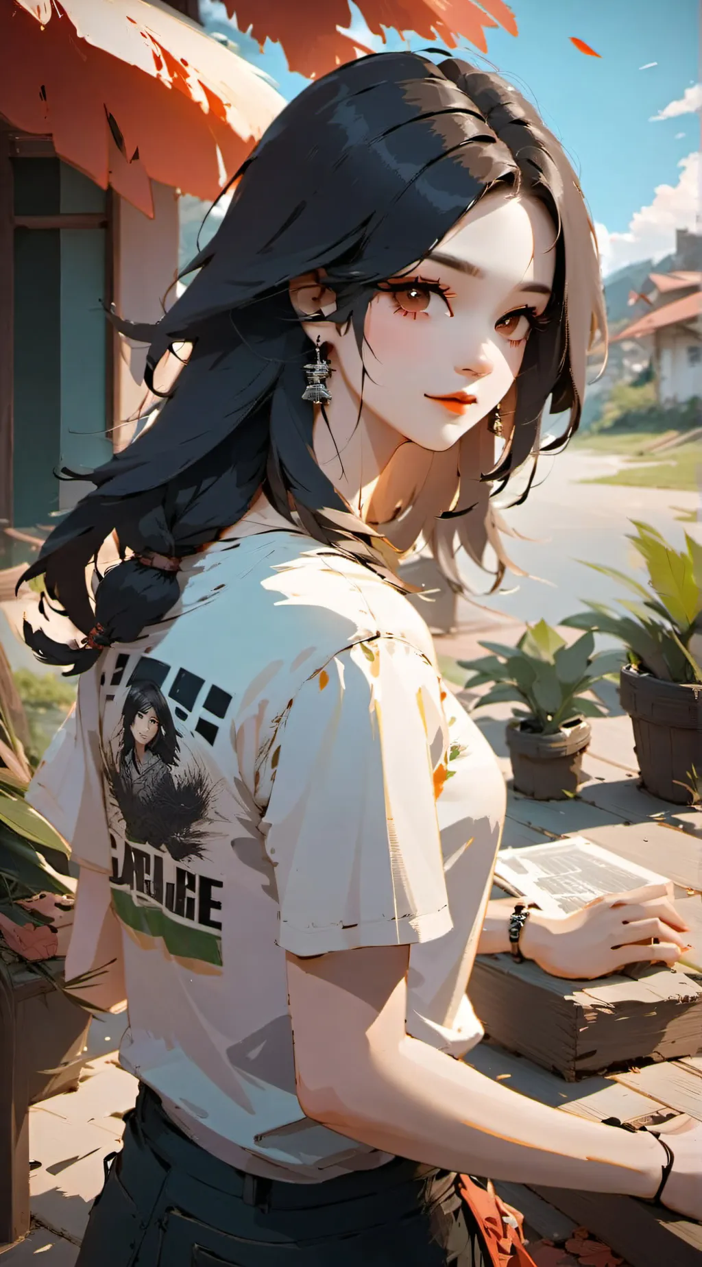 ai character: Katie Hucksworth background