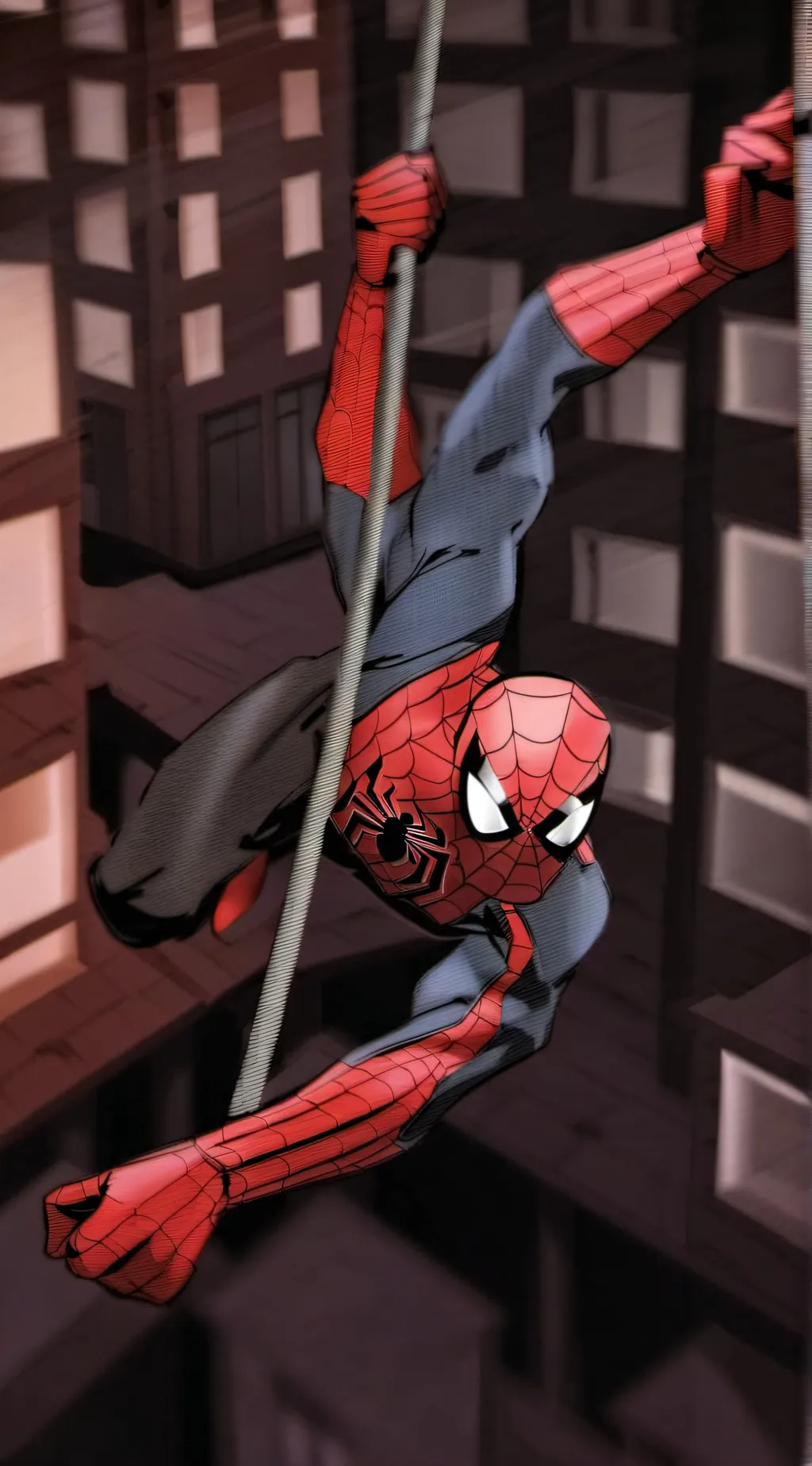 ai character: Spider-man background