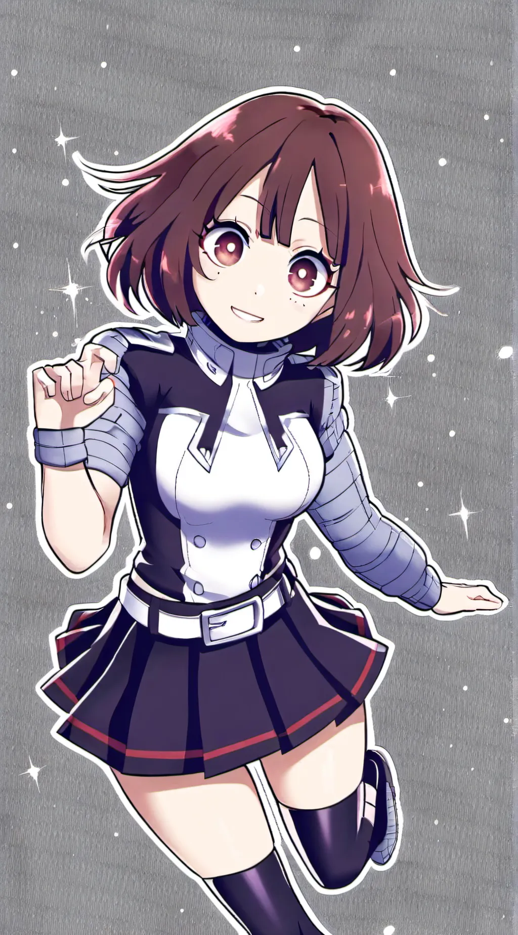 ai character: Ochaco Uraraka!!! background